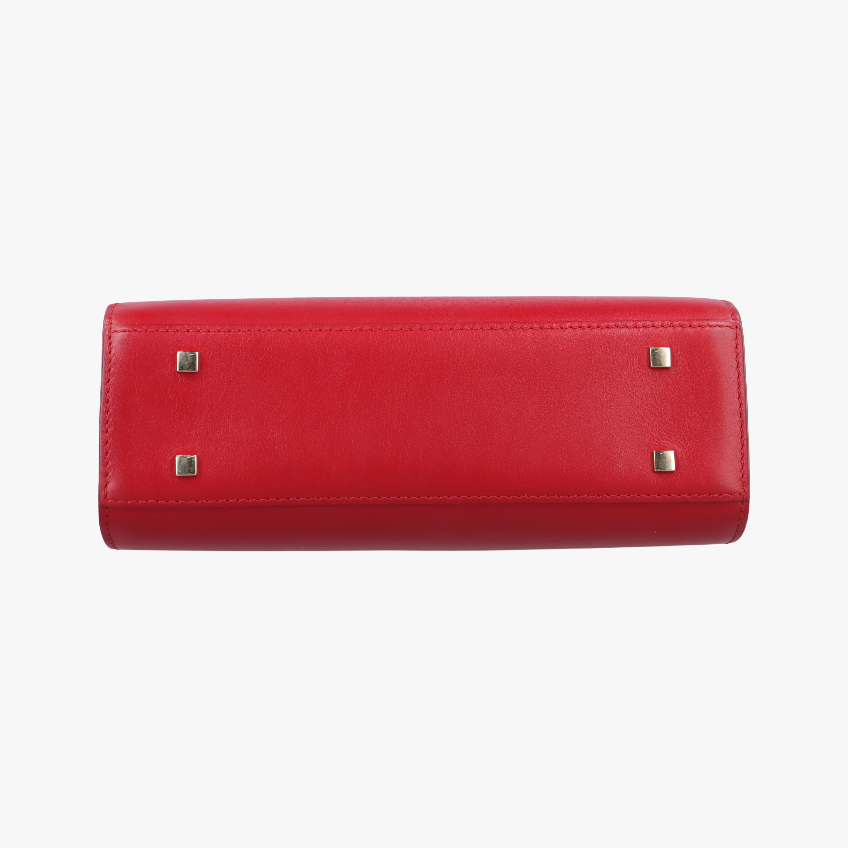Secondhand Delvaux Tan pete Red Leather  shoulderbag | stylenewstar