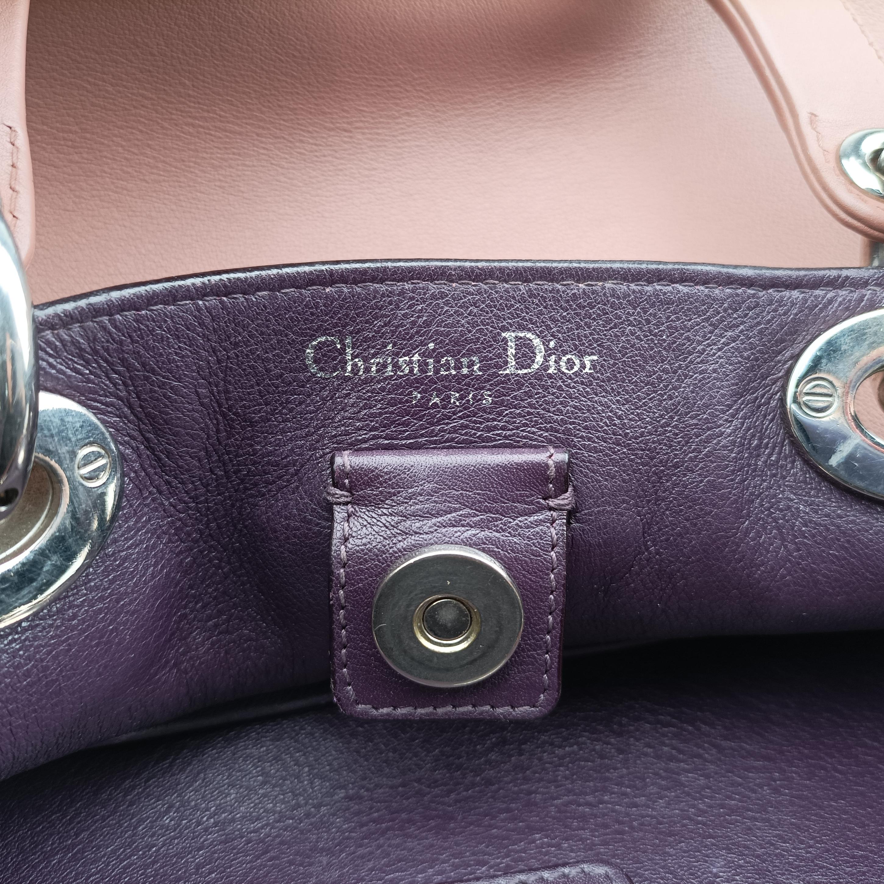 Secondhand Christian Dior Diorissimo Beige Leather  shoulderbag | stylenewstar