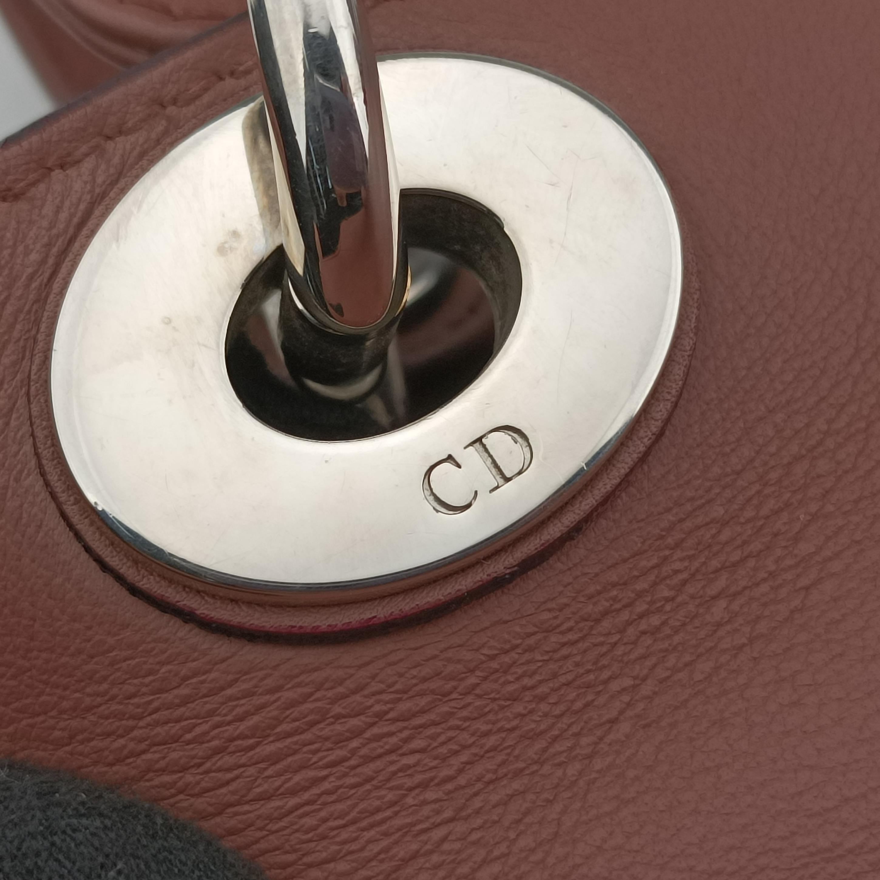 Secondhand Christian Dior Diorissimo Beige Leather  shoulderbag | stylenewstar