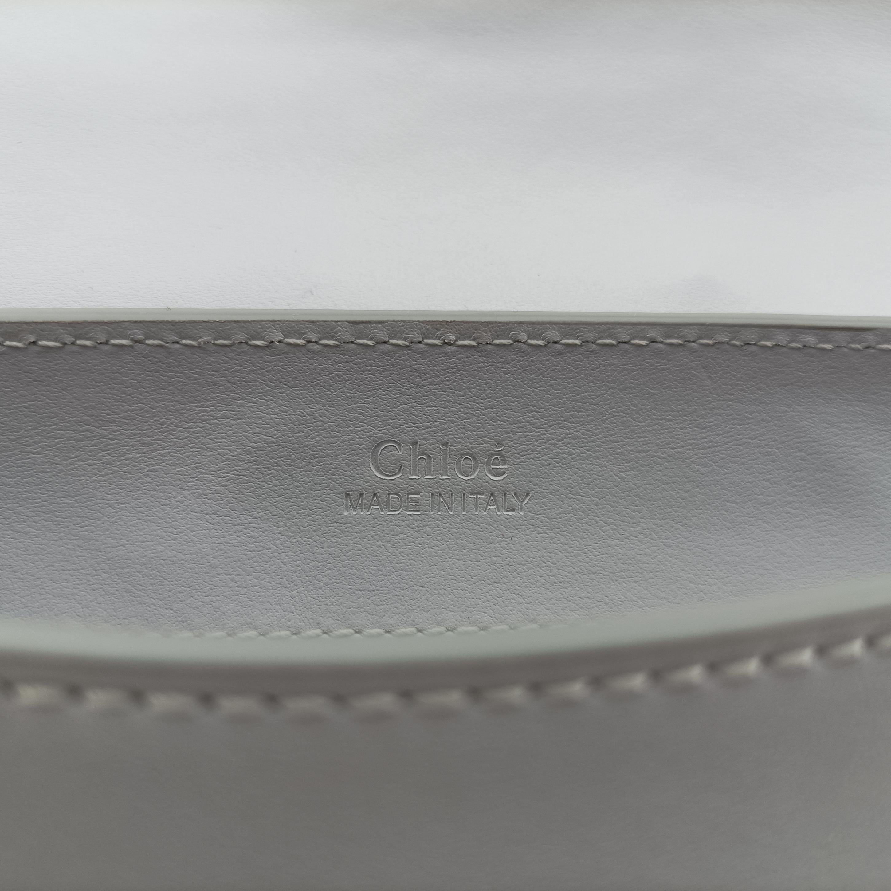 Pre-owned Chloe Chloe C Blue Leather  bum bag/waist bag | stylenewstar