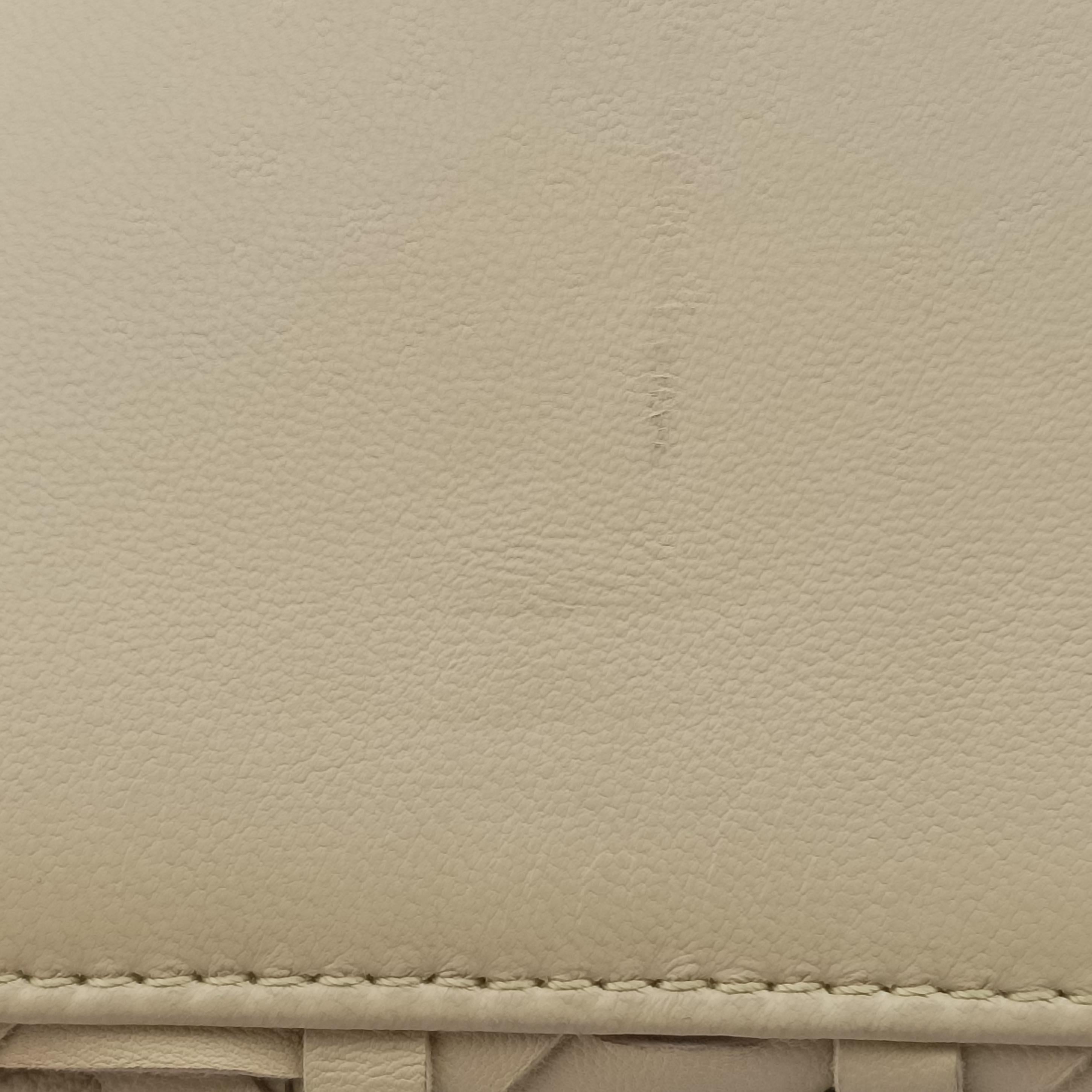 Pre-owned Christian Dior Lady Dior Avenue Tote Beige lambskin  handbag | stylenewstar