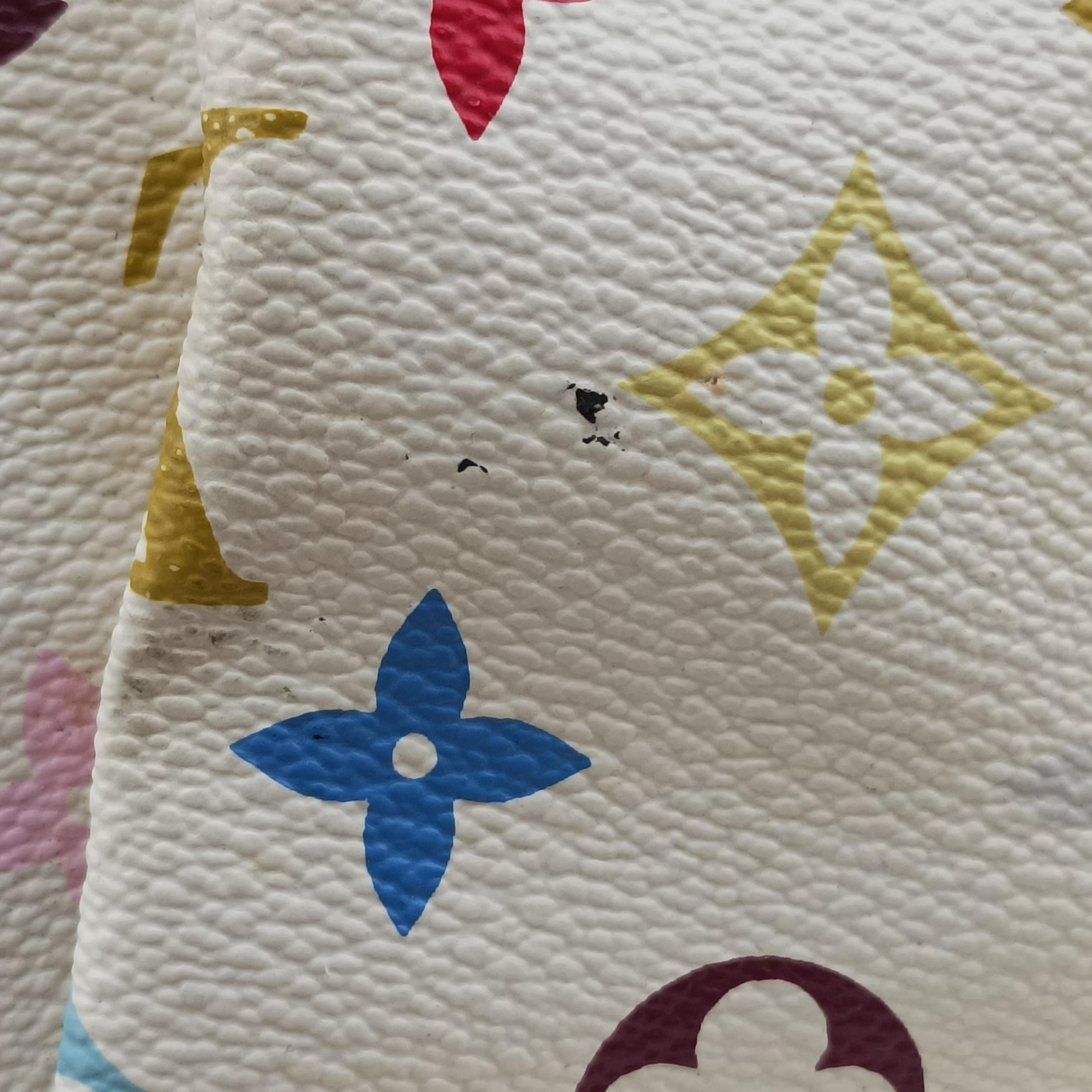 Pre-owned Louis Vuitton URSULA white Monogram Multicolor M40123 handbag | stylenewstar