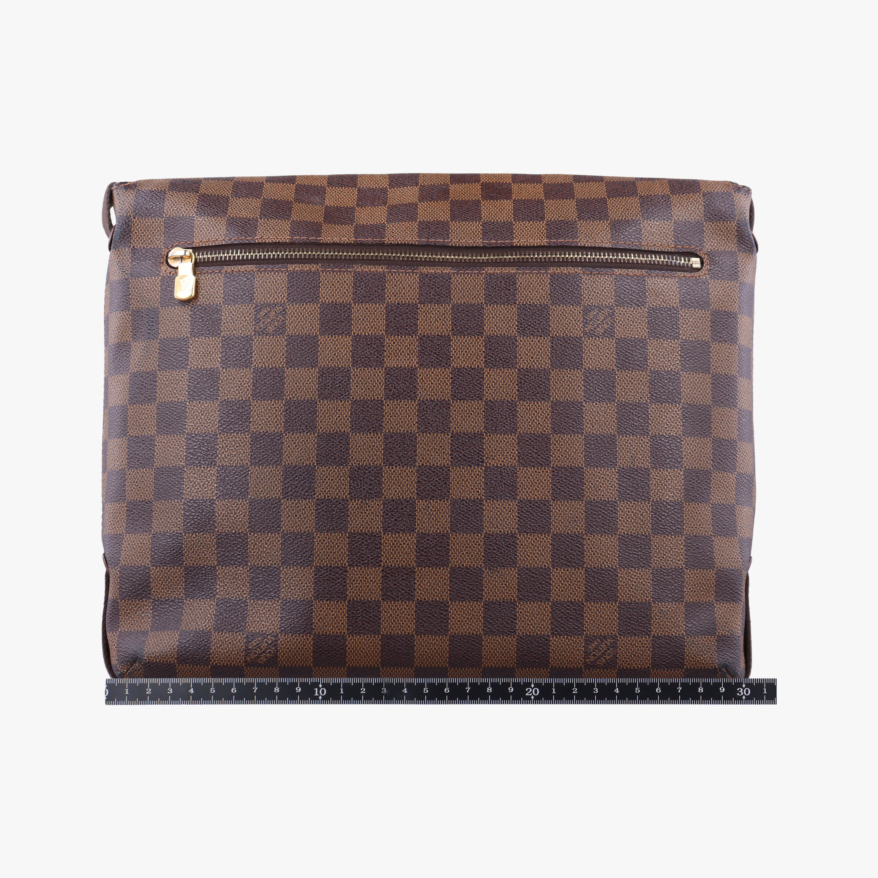 Pre-owned Louis Vuitton BROOKLYN MM EBENE Damier Canvas N51211 shoulderbag | stylenewstar