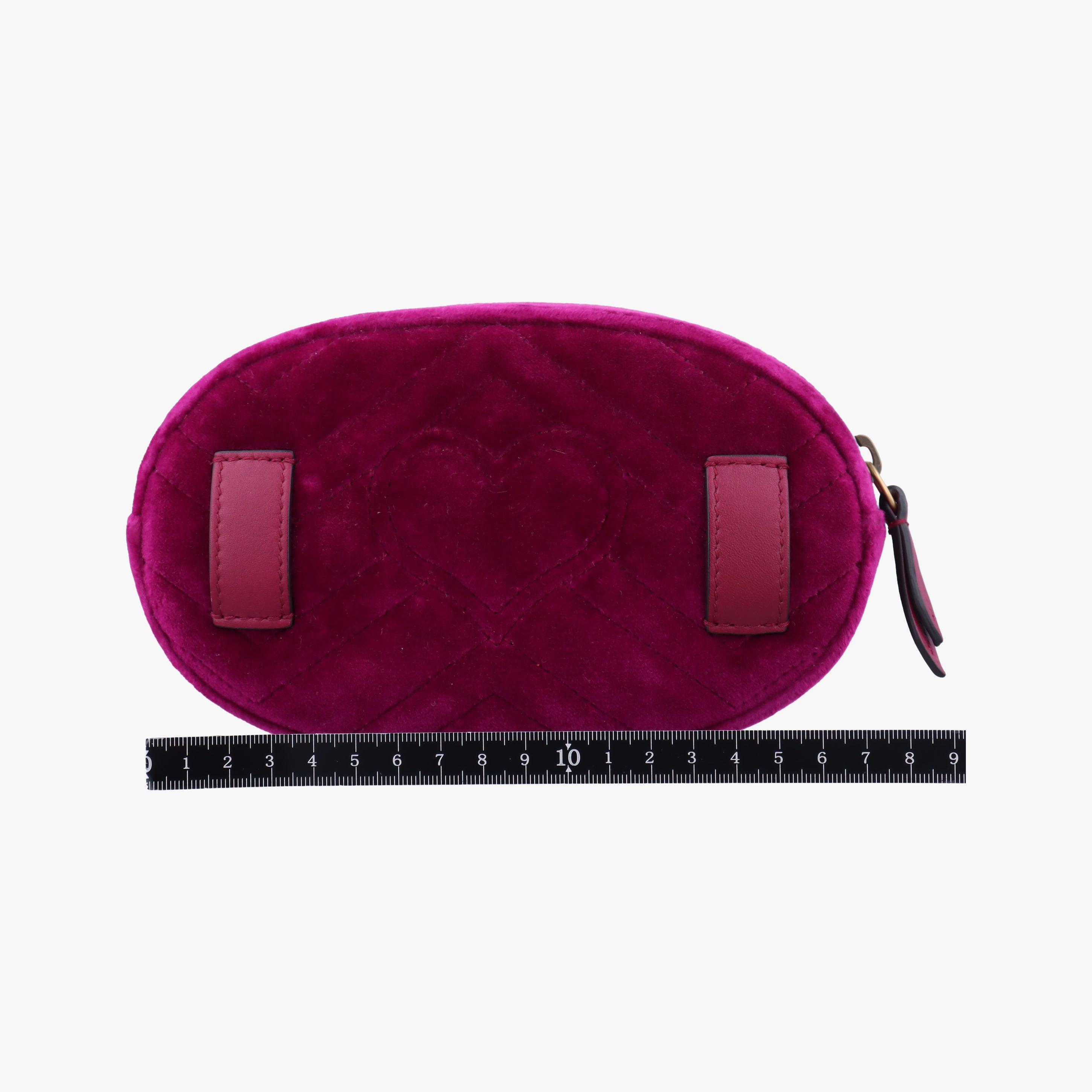 Vintage Gucci GG Marmont Purple velour 476434 bum bag/waist bag | stylenewstar