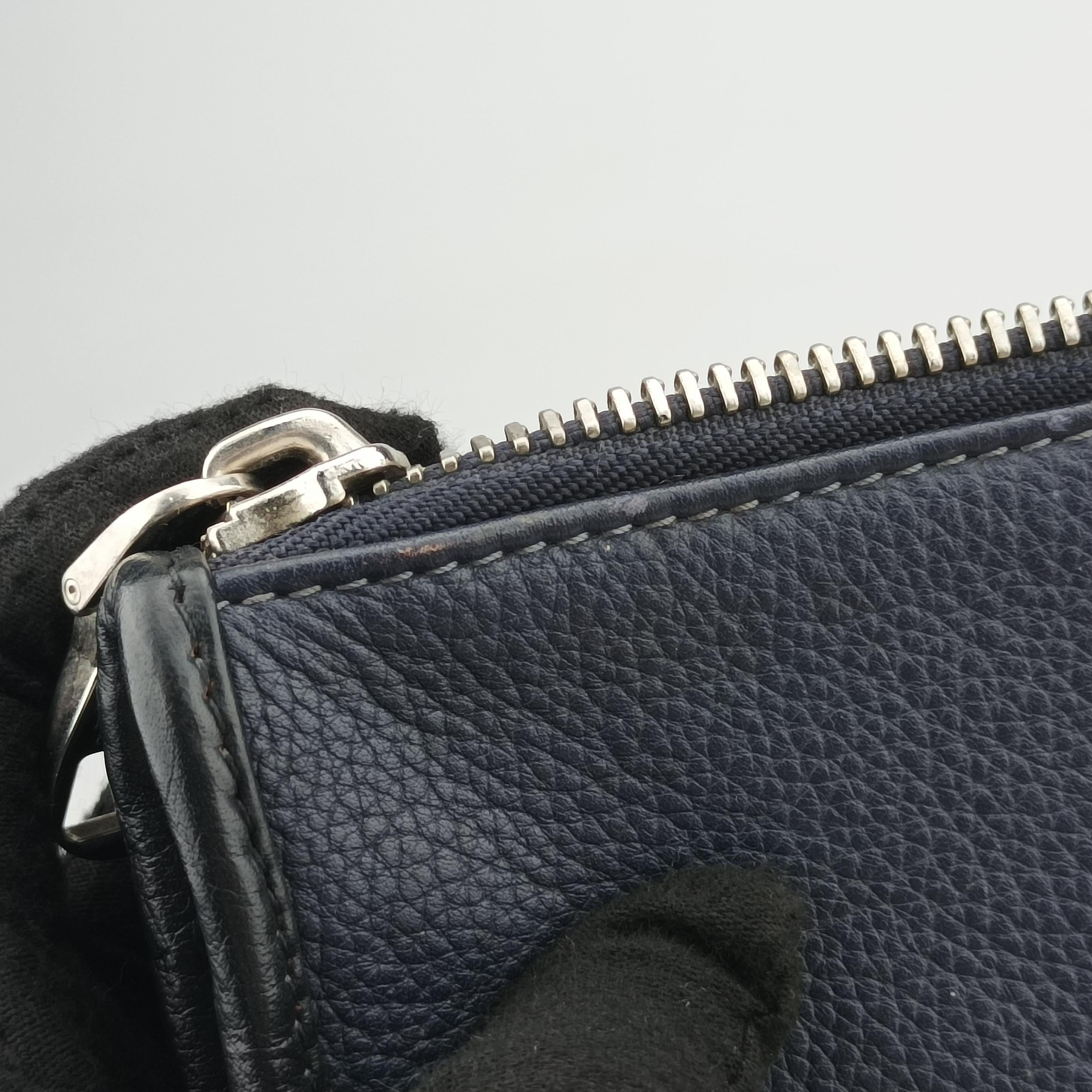 Pre-owned Loewe Toledo Blue Leather  handbag | stylenewstar