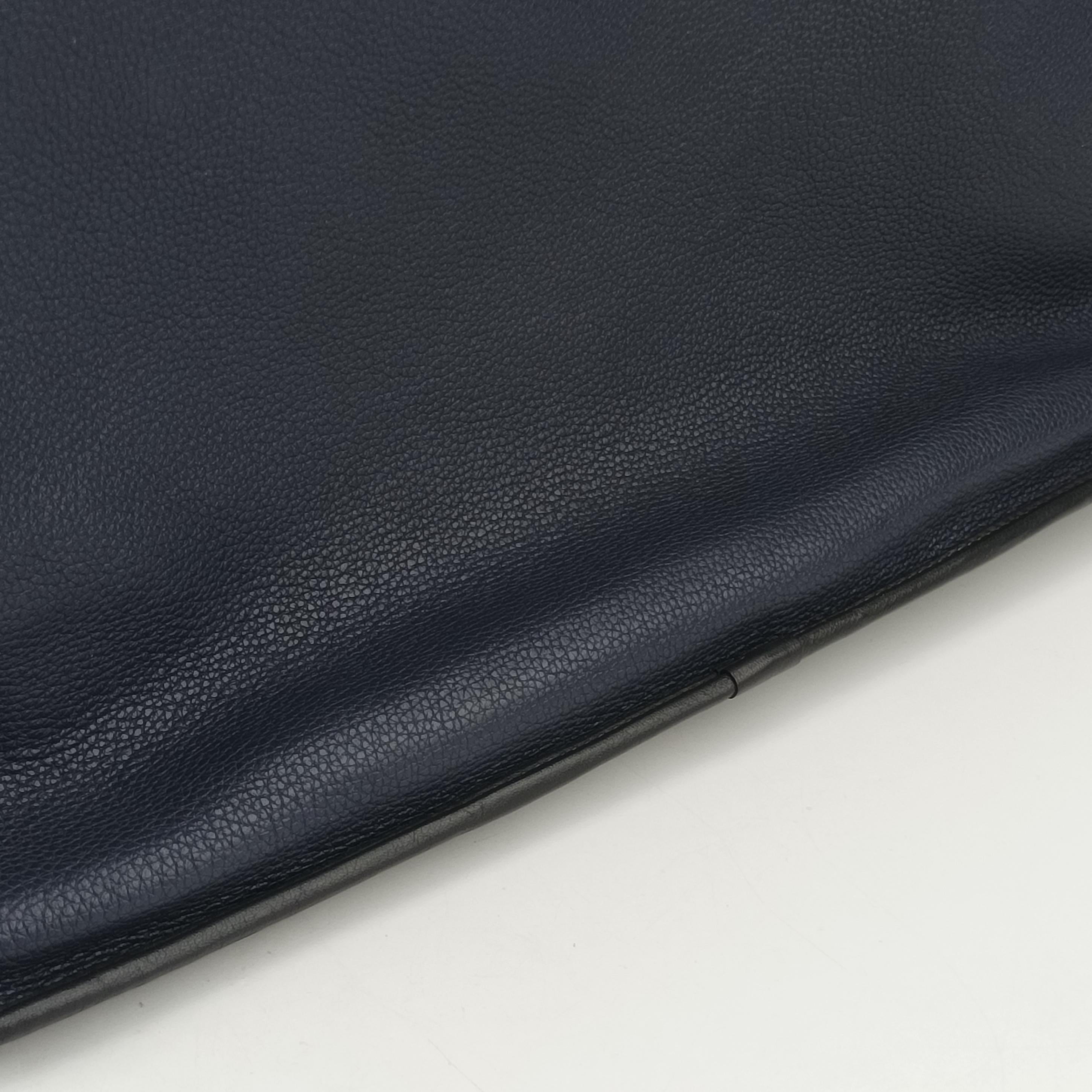 Pre-owned Loewe Toledo Blue Leather  handbag | stylenewstar