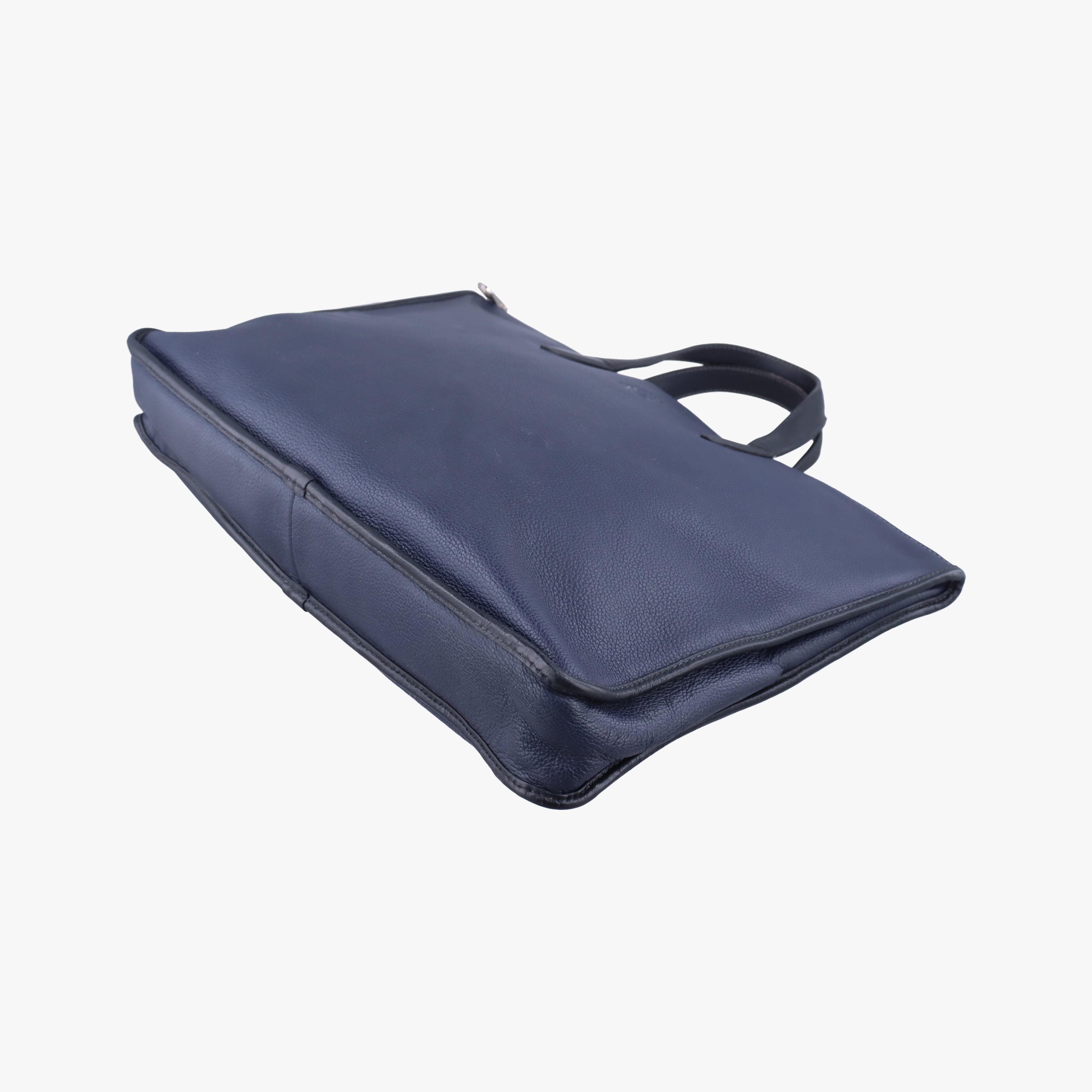 Pre-owned Loewe Toledo Blue Leather  handbag | stylenewstar