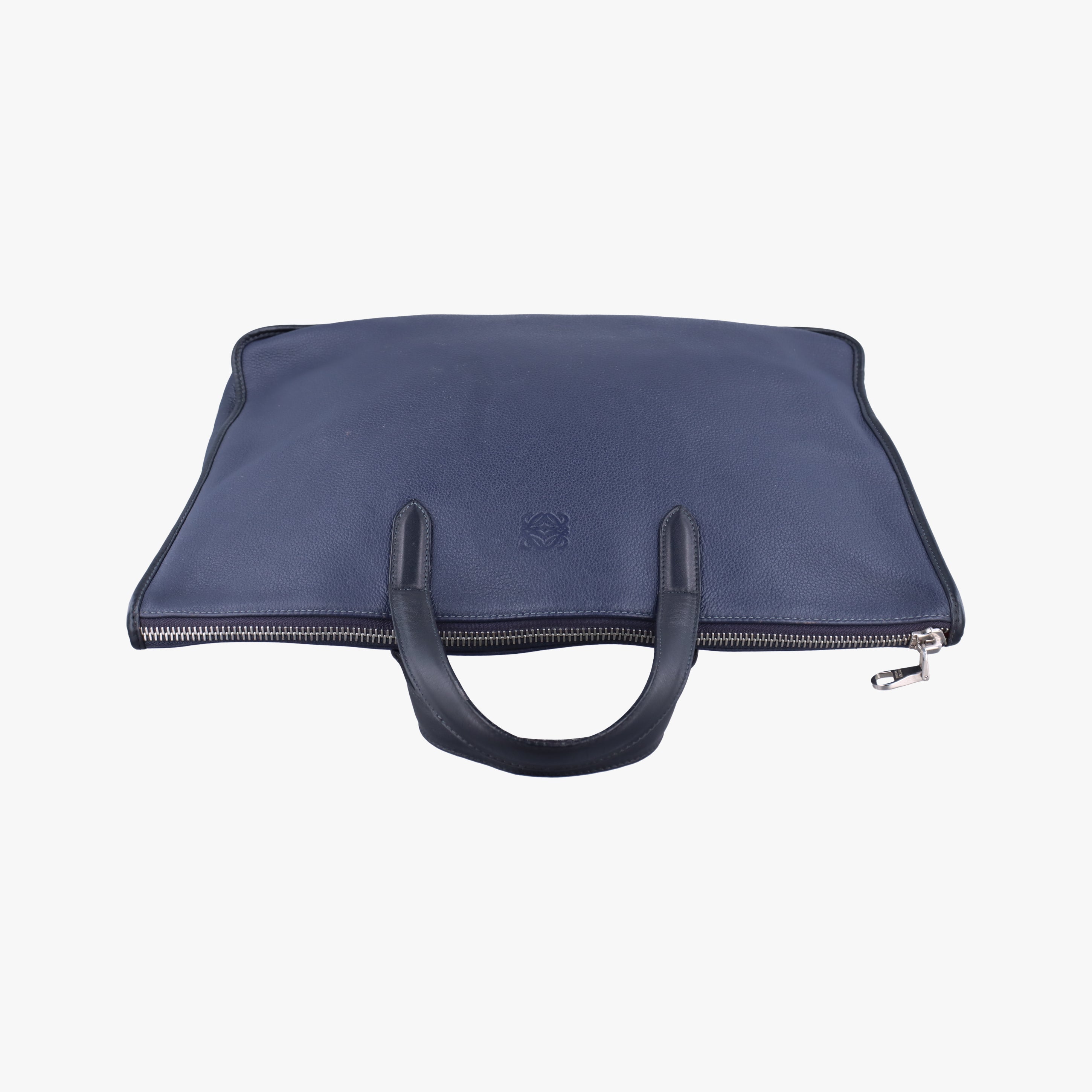 Pre-owned Loewe Toledo Blue Leather  handbag | stylenewstar