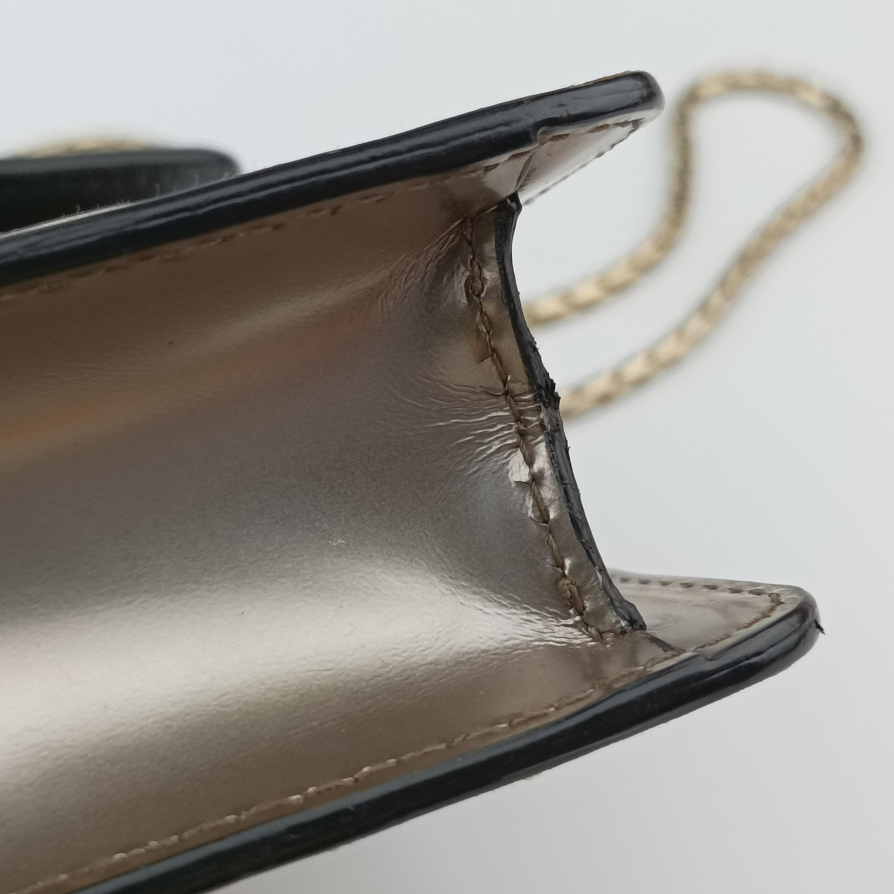 Pre-owned Bvlgari SERPENTI FOREVER Golden Enamel  shoulderbag | stylenewstar