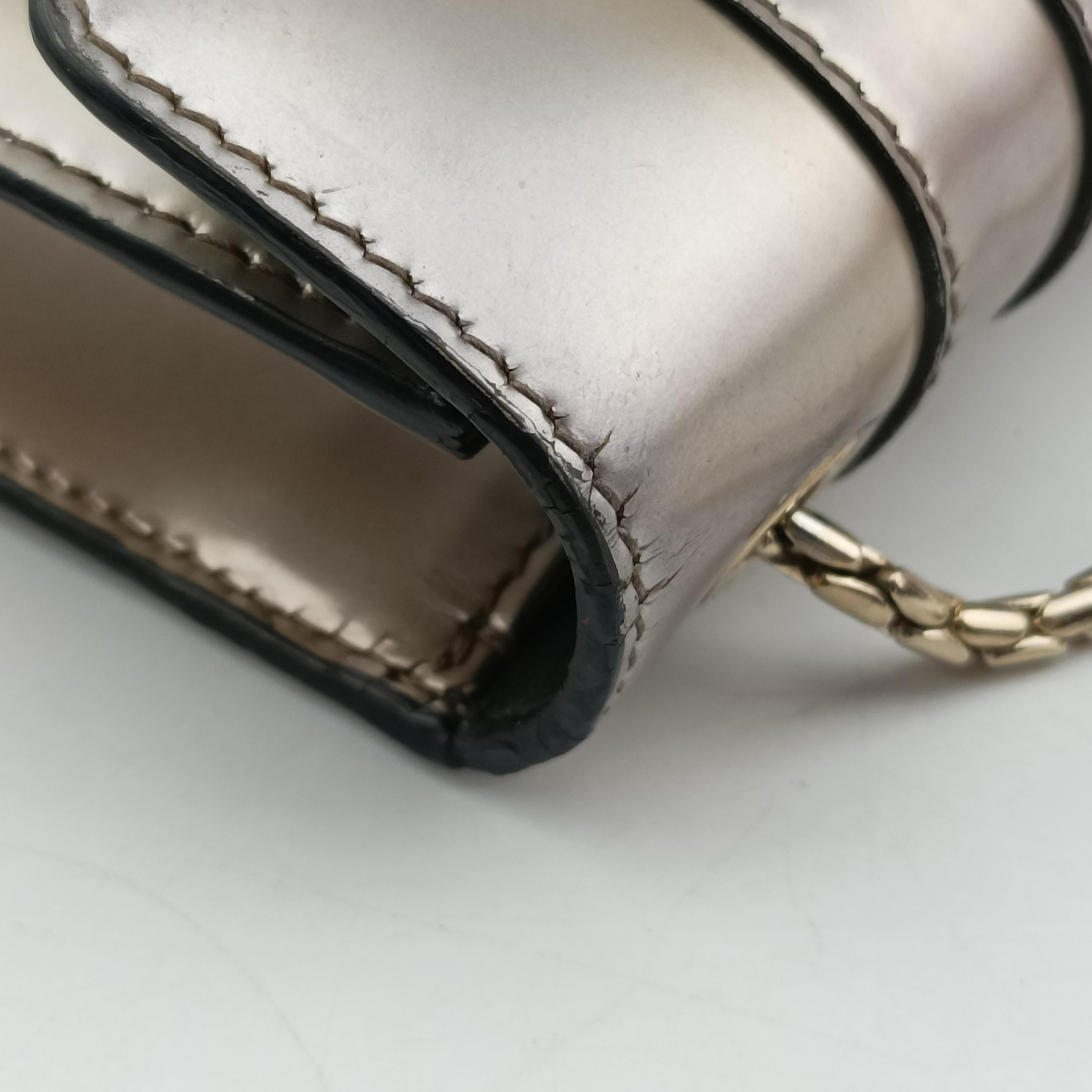 Pre-owned Bvlgari SERPENTI FOREVER Golden Enamel  shoulderbag | stylenewstar