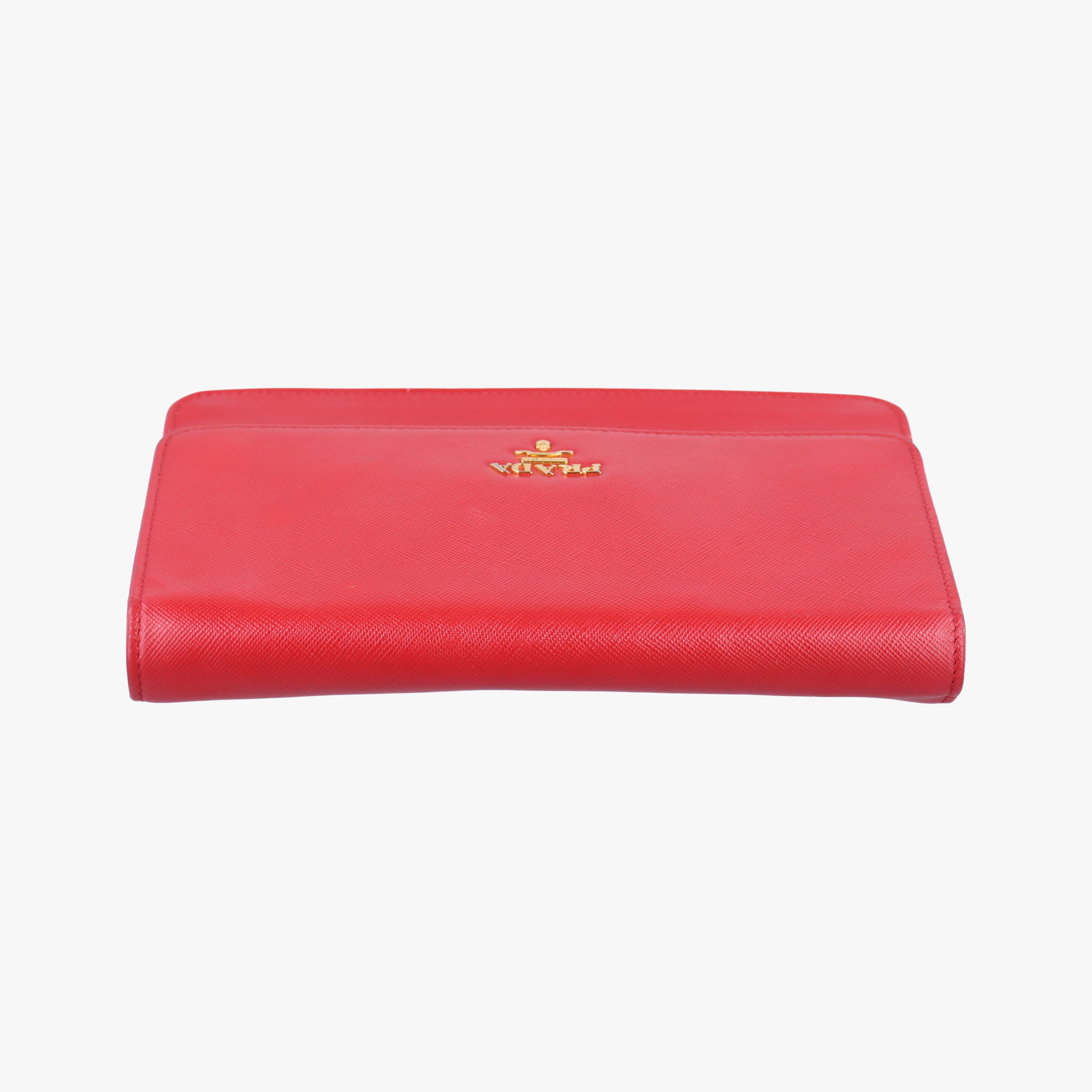Secondhand Prada Sling Bandoliera Red SAFFIANO Leather　 BT1019 shoulderbag | stylenewstar