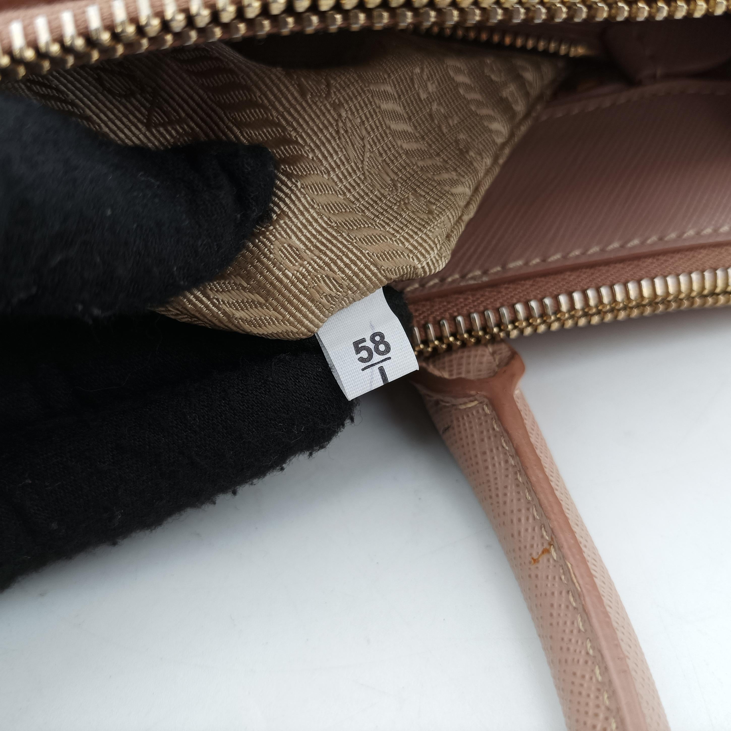 Pre-owned Prada Galleria Pink SAFFIANO Leather BN1786 handbag | stylenewstar