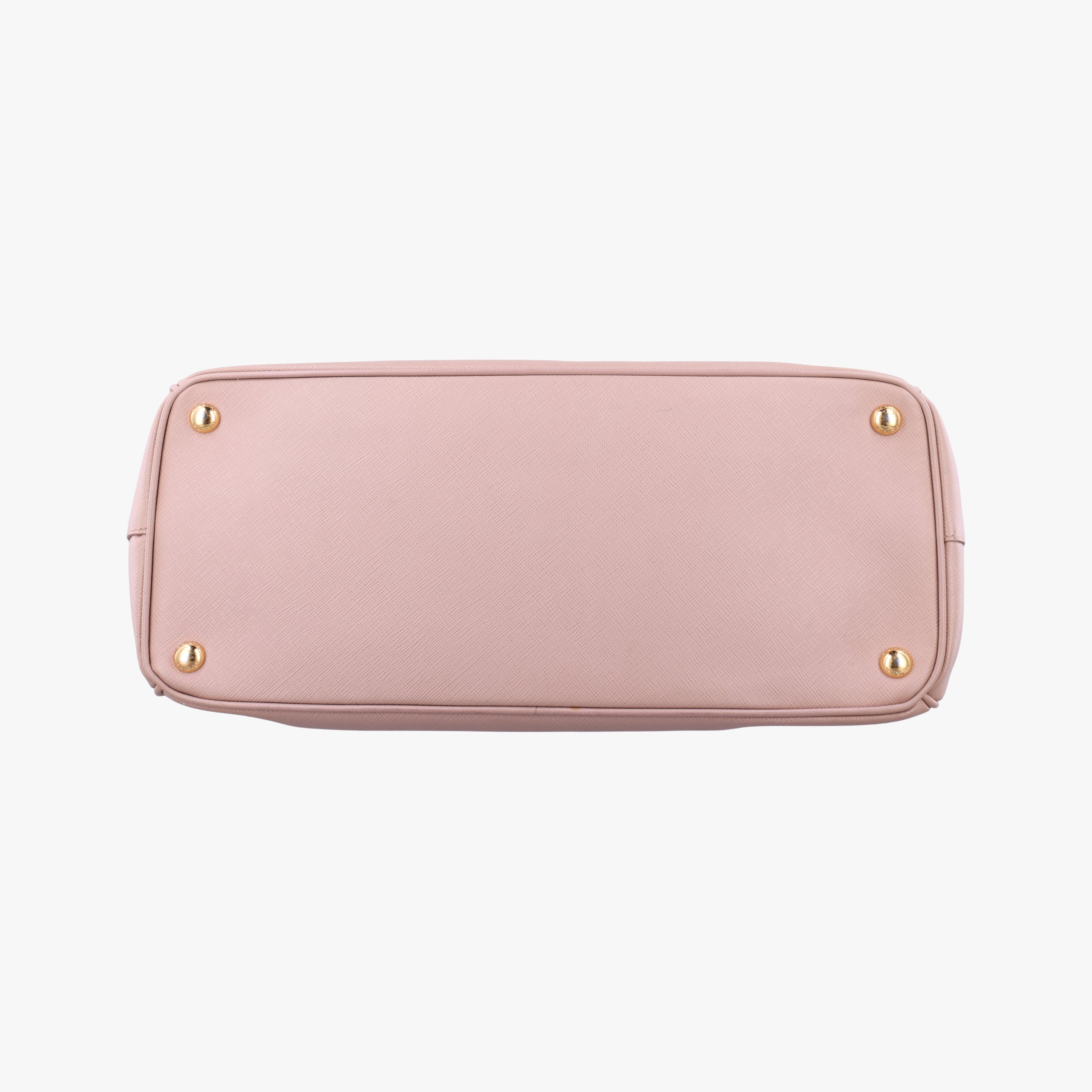 Pre-owned Prada Galleria Pink SAFFIANO Leather BN1786 handbag | stylenewstar