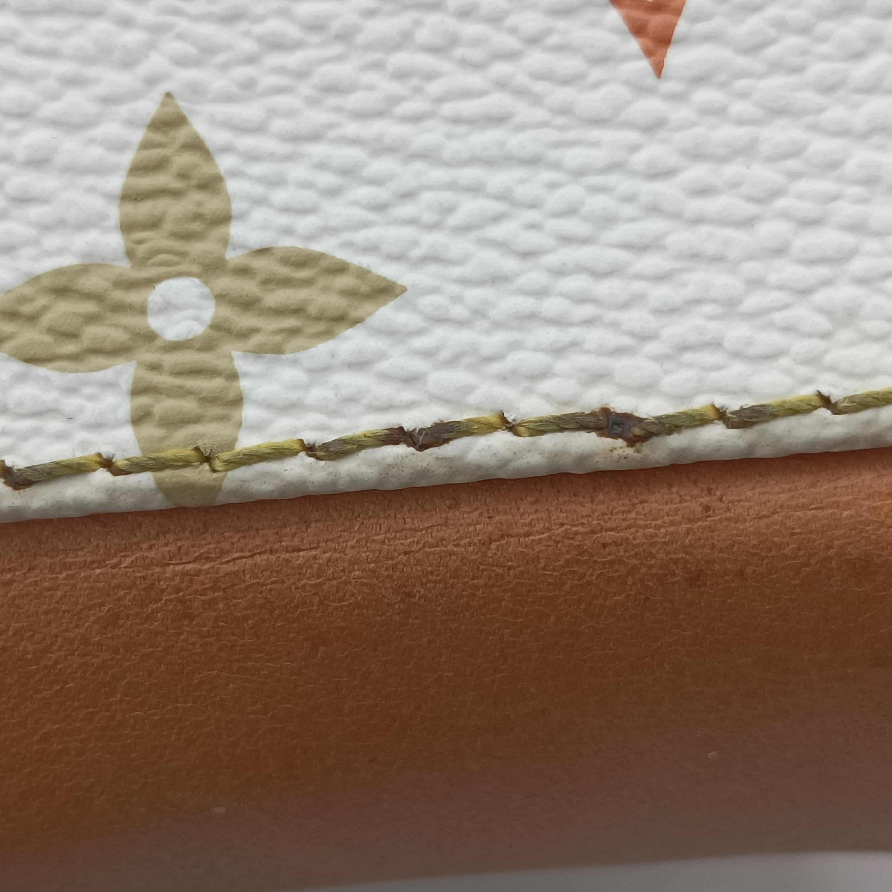 Pre-owned Louis Vuitton CLAUDIA White Monogram Multicolor M40193 handbag | stylenewstar