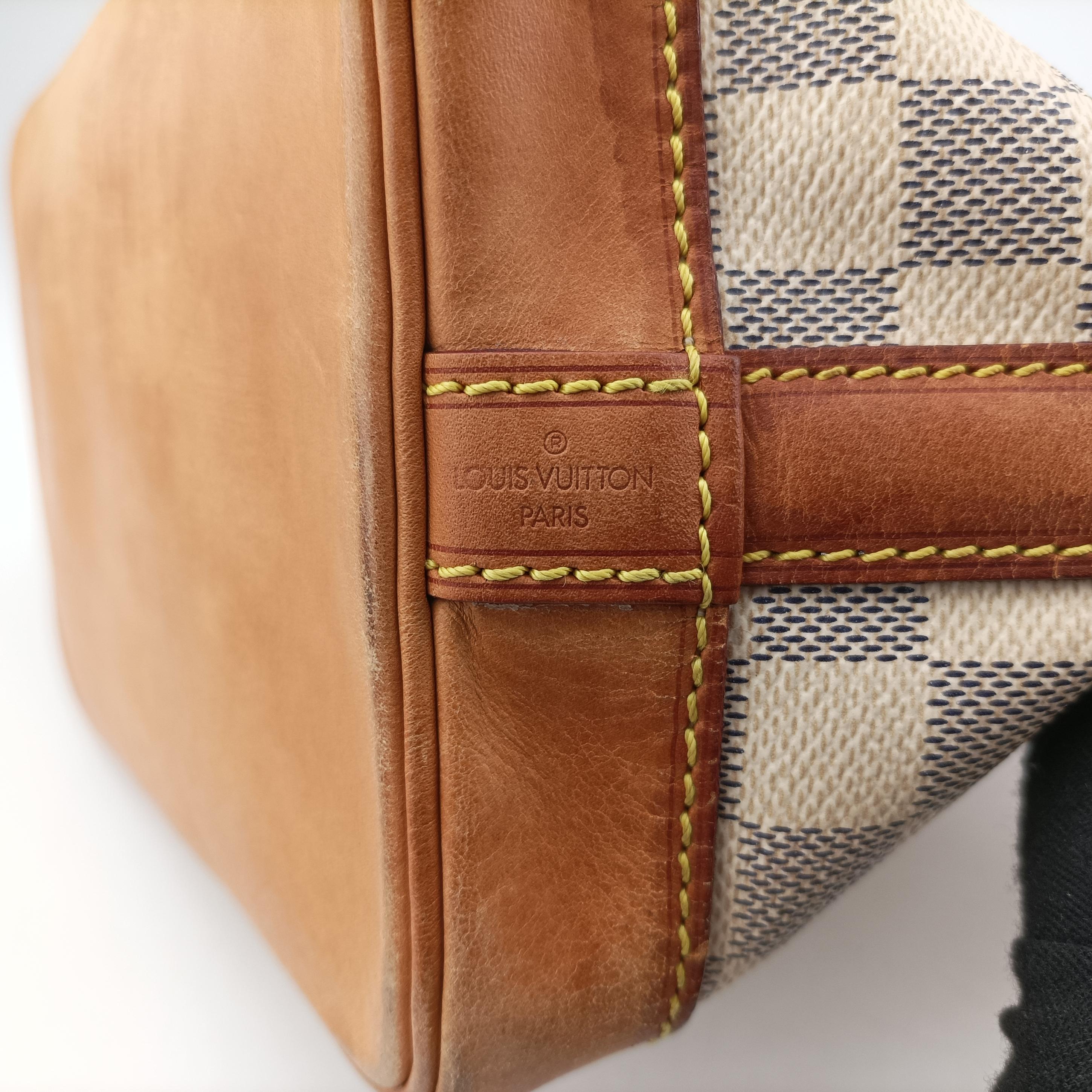 Pre-owned Louis Vuitton NOe BB AZUR Damier Canvas N41220 shoulderbag | stylenewstar