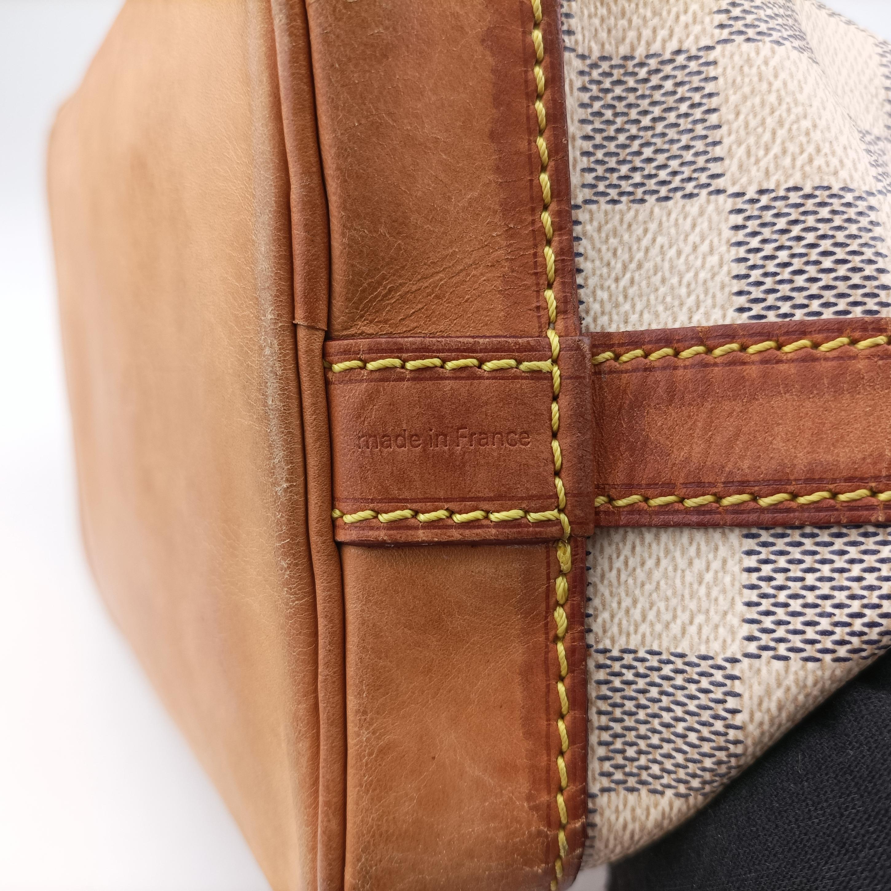 Pre-owned Louis Vuitton NOe BB AZUR Damier Canvas N41220 shoulderbag | stylenewstar