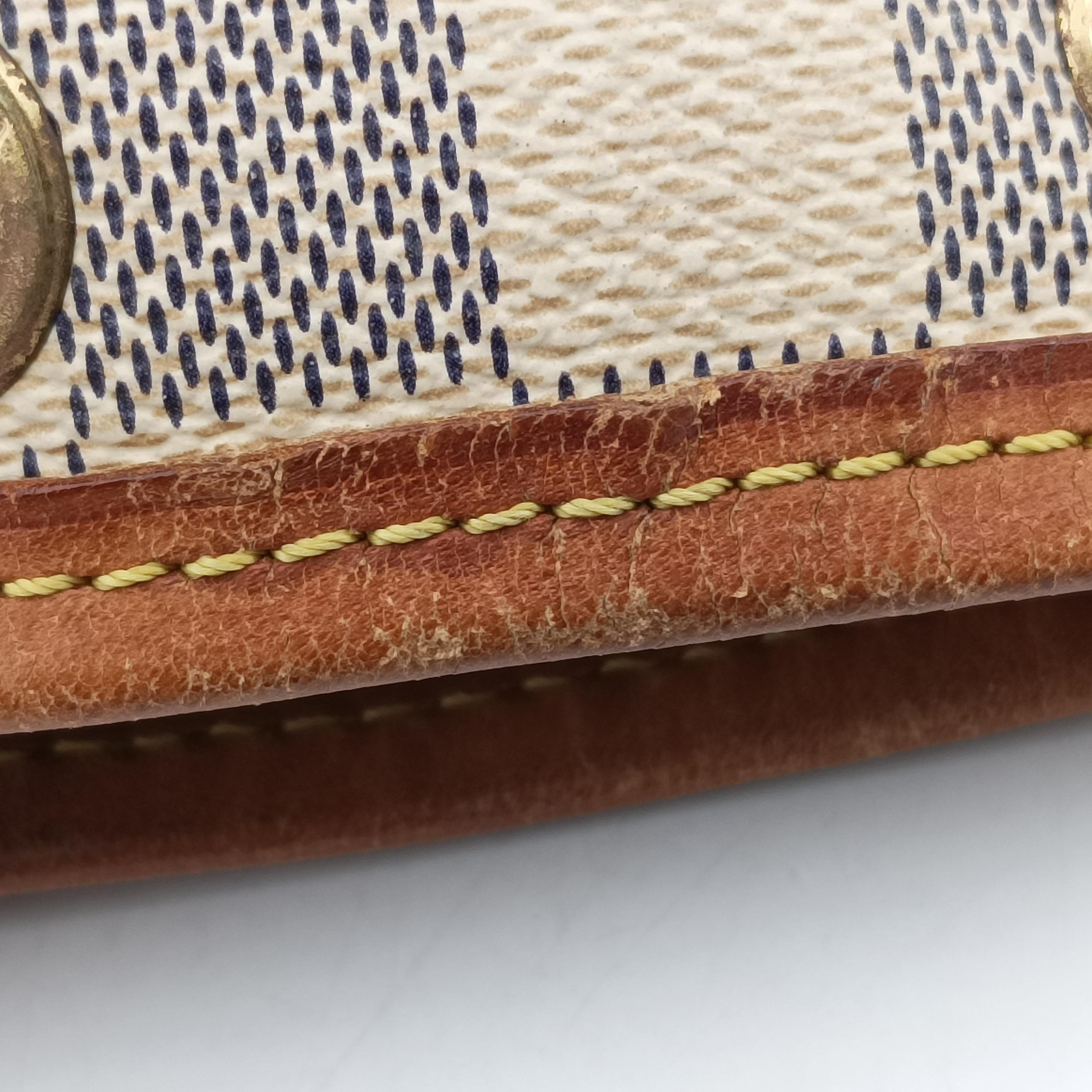 Pre-owned Louis Vuitton NOe BB AZUR Damier Canvas N41220 shoulderbag | stylenewstar