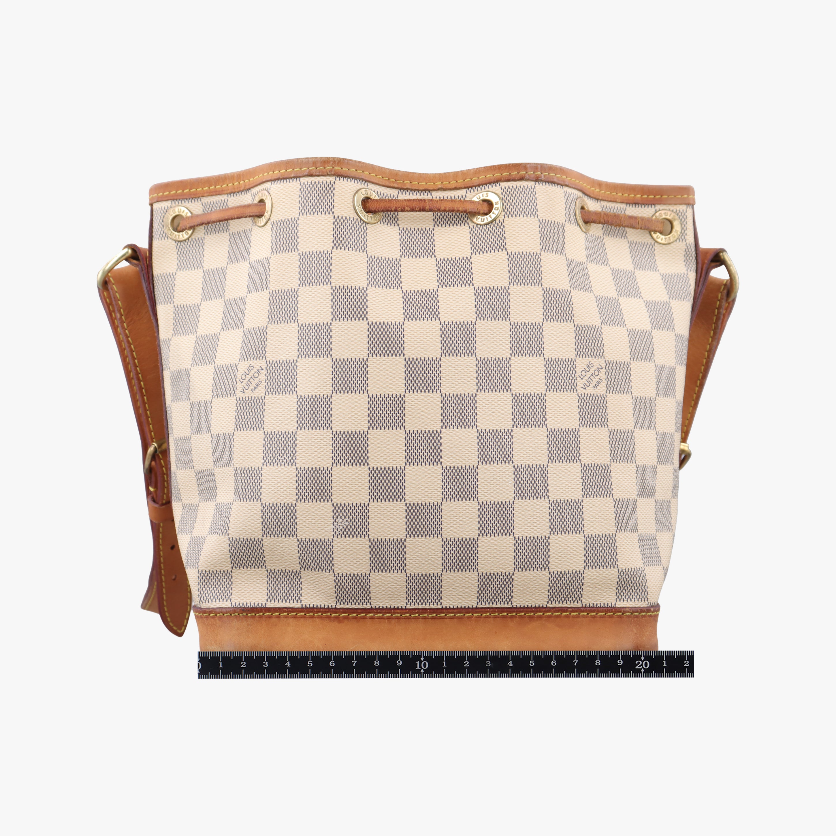 Pre-owned Louis Vuitton NOe BB AZUR Damier Canvas N41220 shoulderbag | stylenewstar