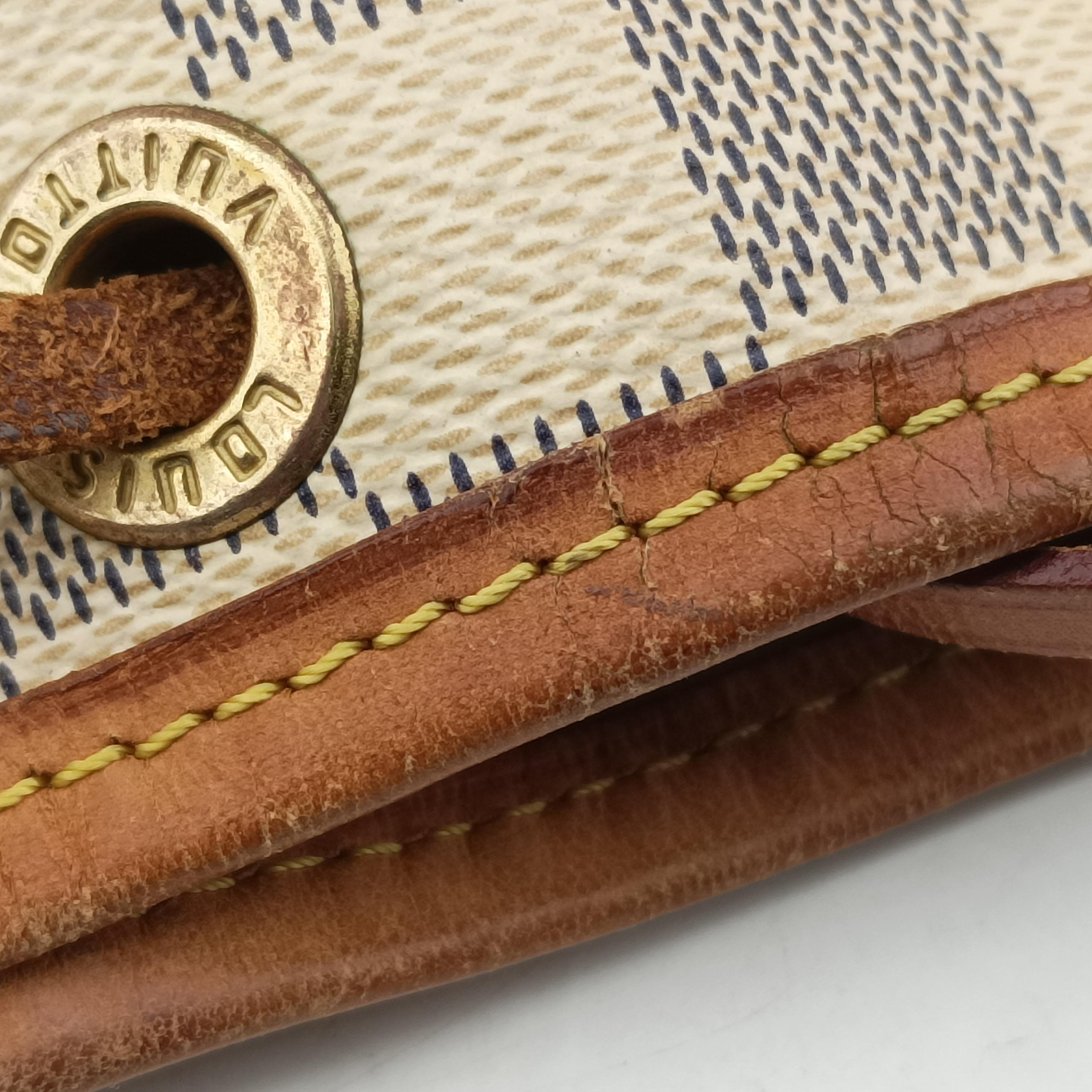 Pre-owned Louis Vuitton NOe BB AZUR Damier Canvas N41220 shoulderbag | stylenewstar