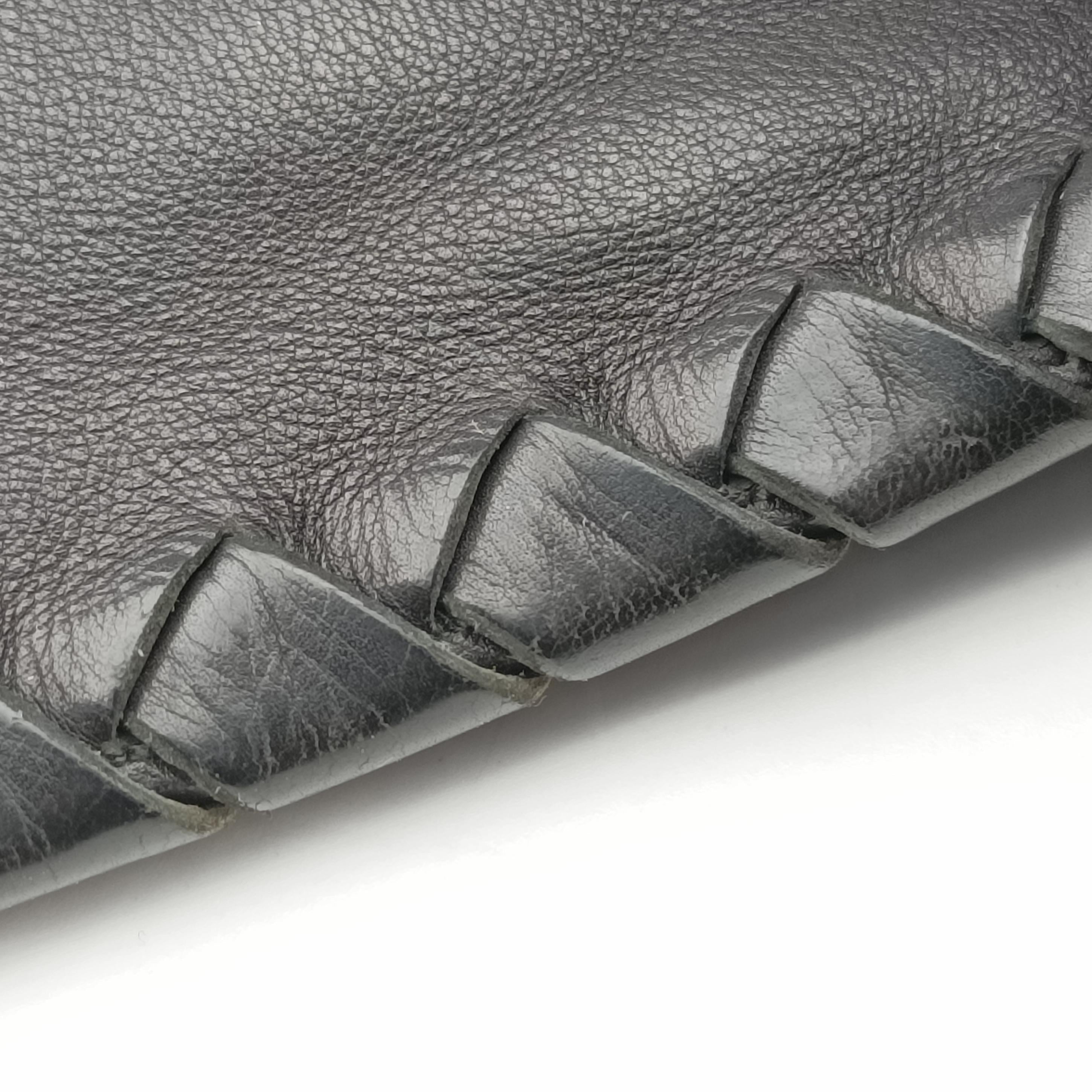 Secondhand Bottega Veneta Intrecciato Black Lambskin  shoulderbag | stylenewstar