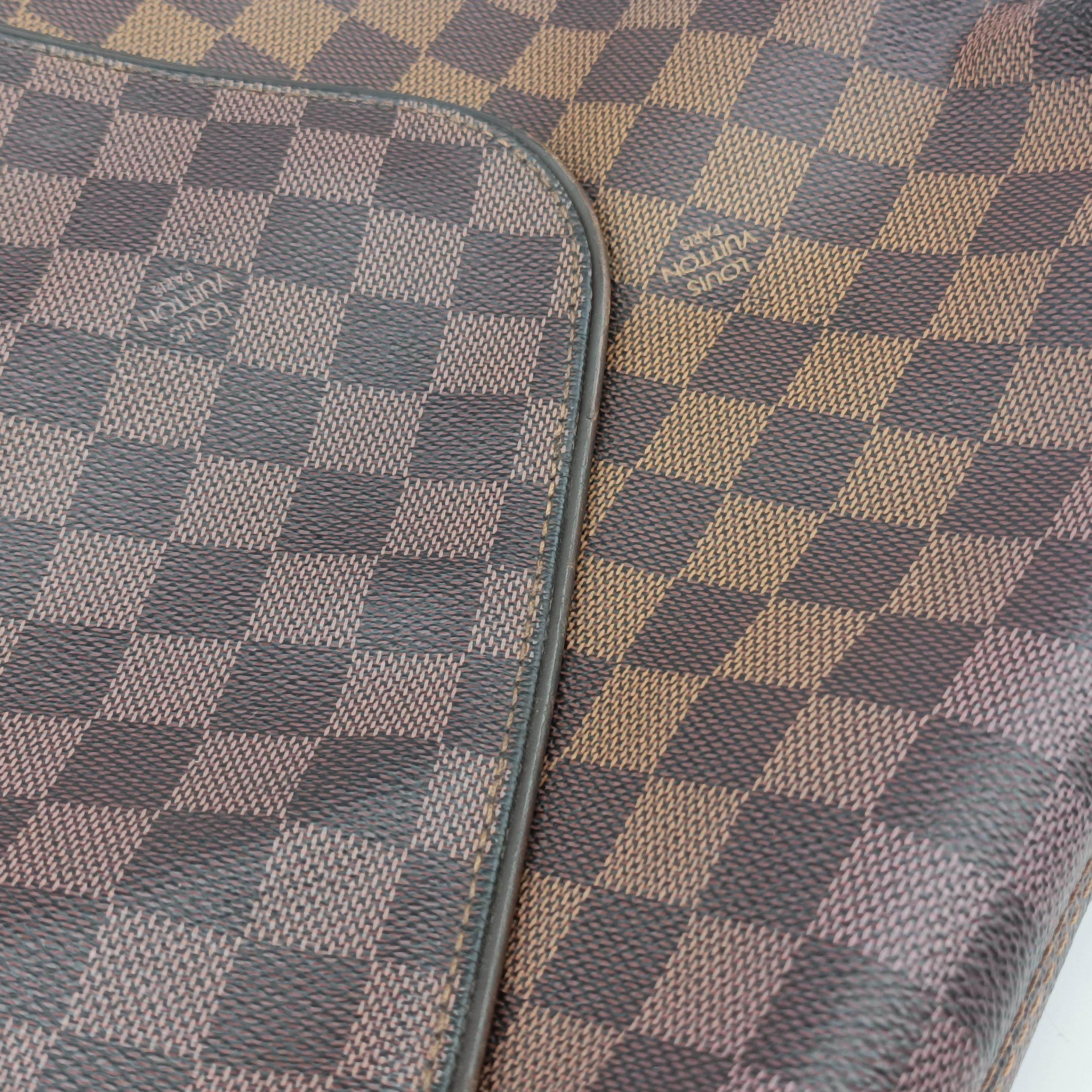 Pre-owned Louis Vuitton BROOKLYN MM EBENE Damier Canvas N51211 shoulderbag | stylenewstar