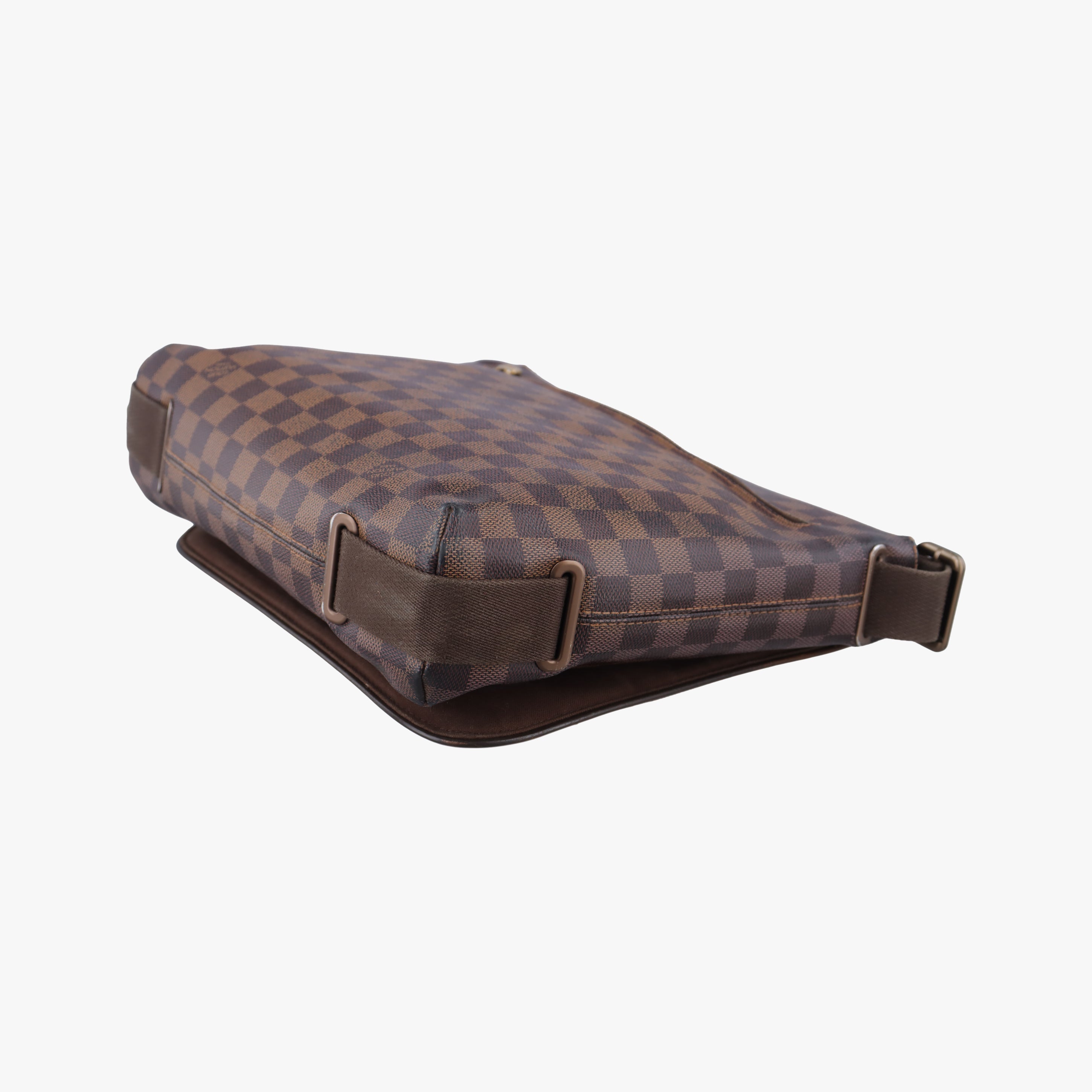 Pre-owned Louis Vuitton BROOKLYN MM EBENE Damier Canvas N51211 shoulderbag | stylenewstar