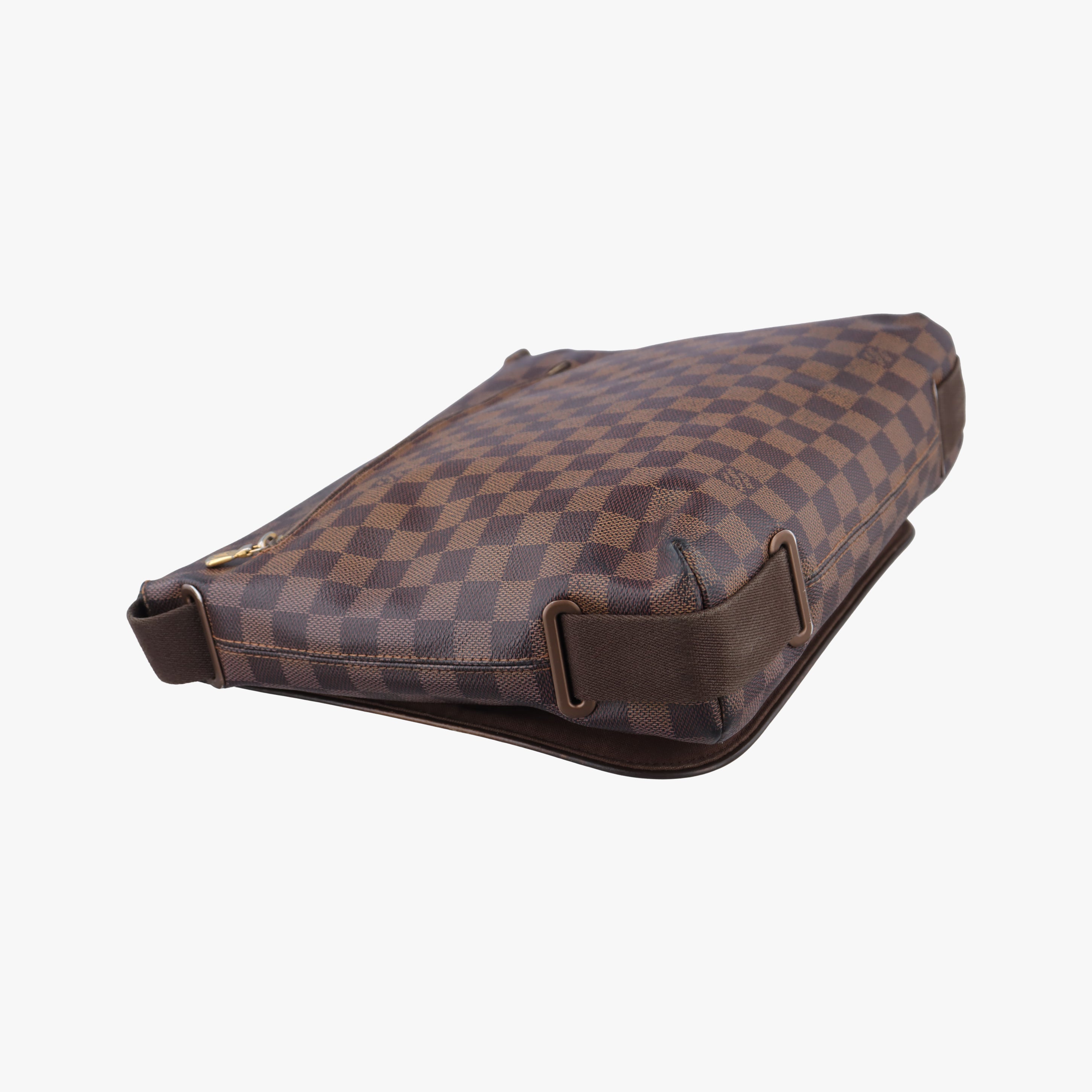 Pre-owned Louis Vuitton BROOKLYN MM EBENE Damier Canvas N51211 shoulderbag | stylenewstar