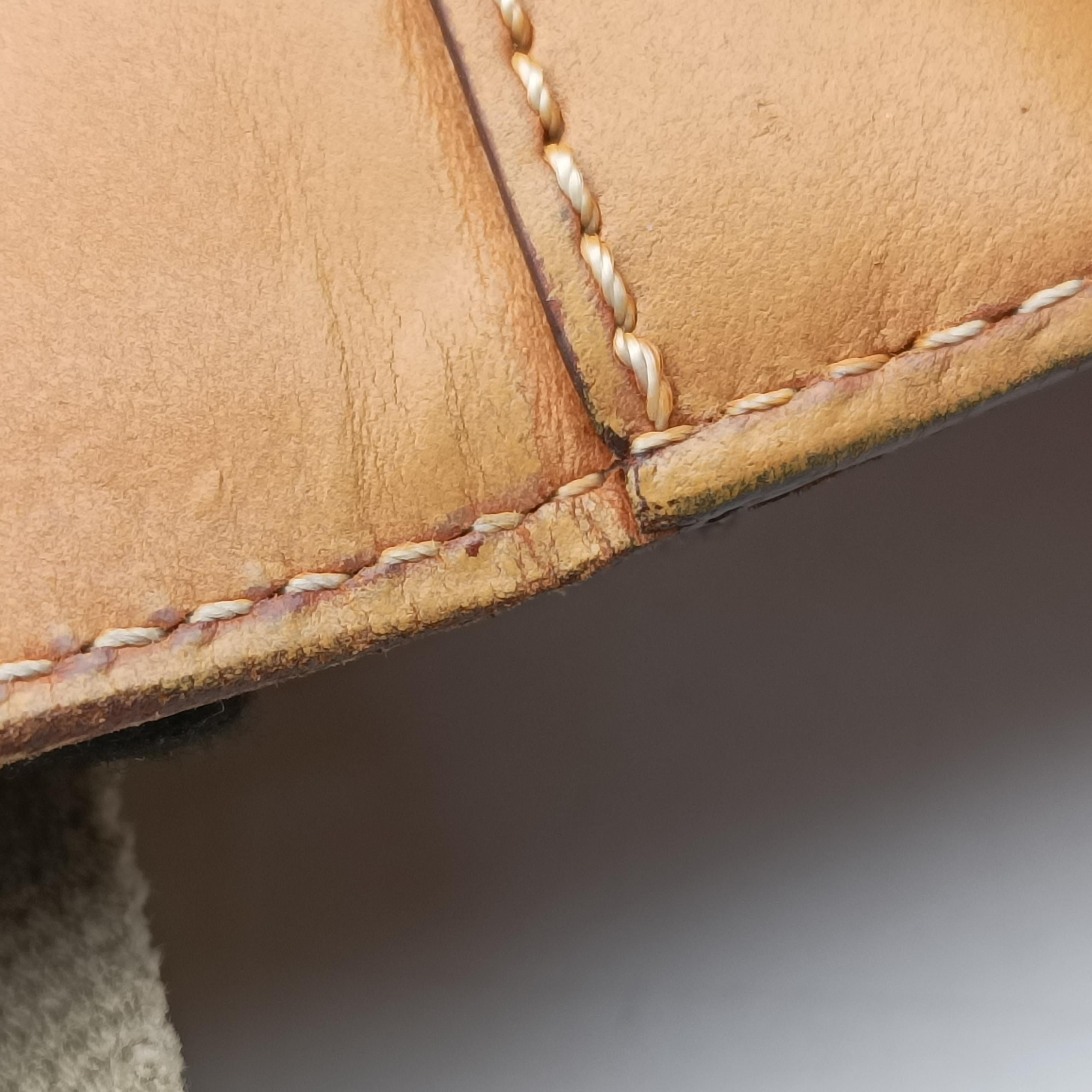Pre-owned Christian Dior Street Chic Beige×brown×orange Leather  shoulderbag | stylenewstar