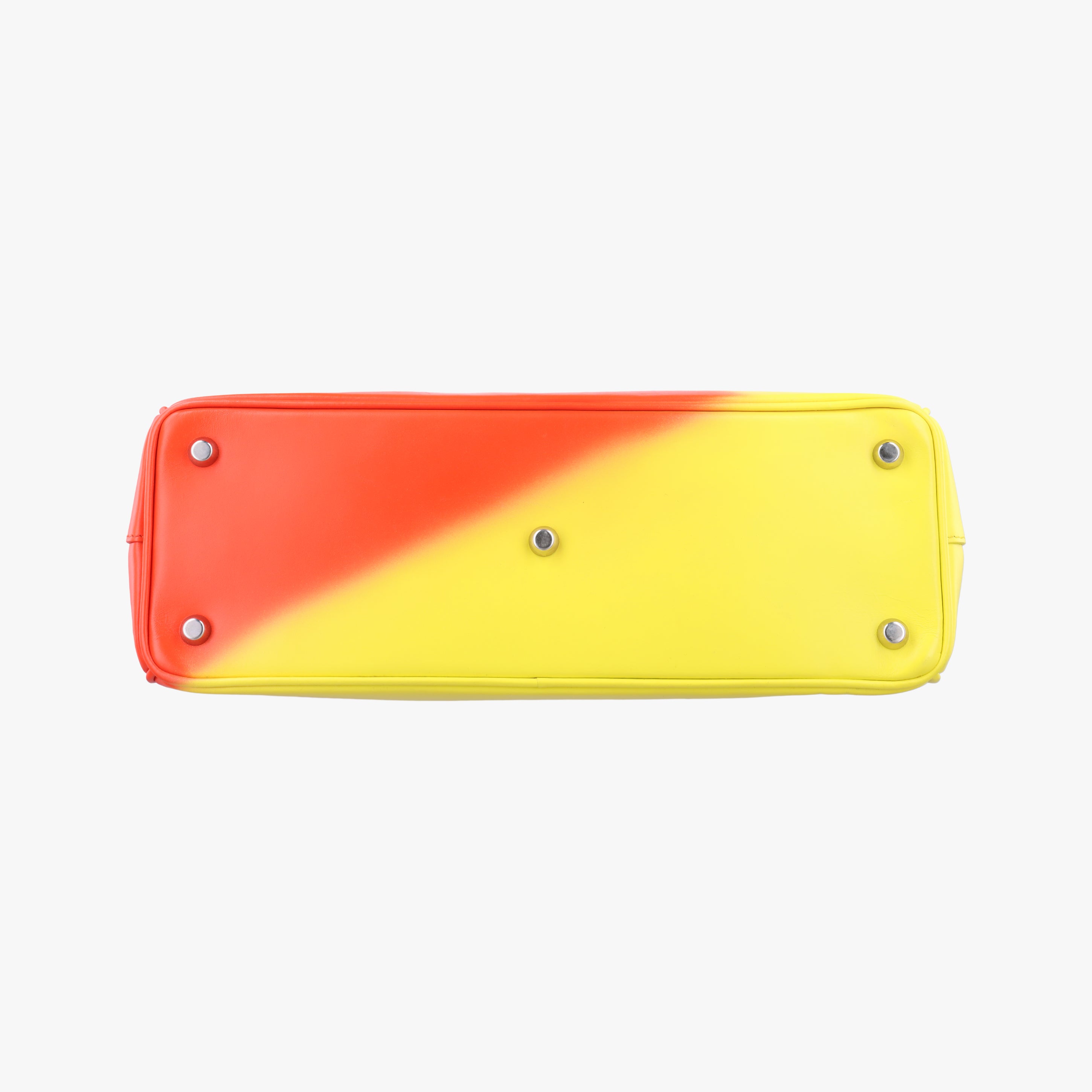 Secondhand Christian Dior Lady Dior Red x Yellow leather  shoulderbag | stylenewstar
