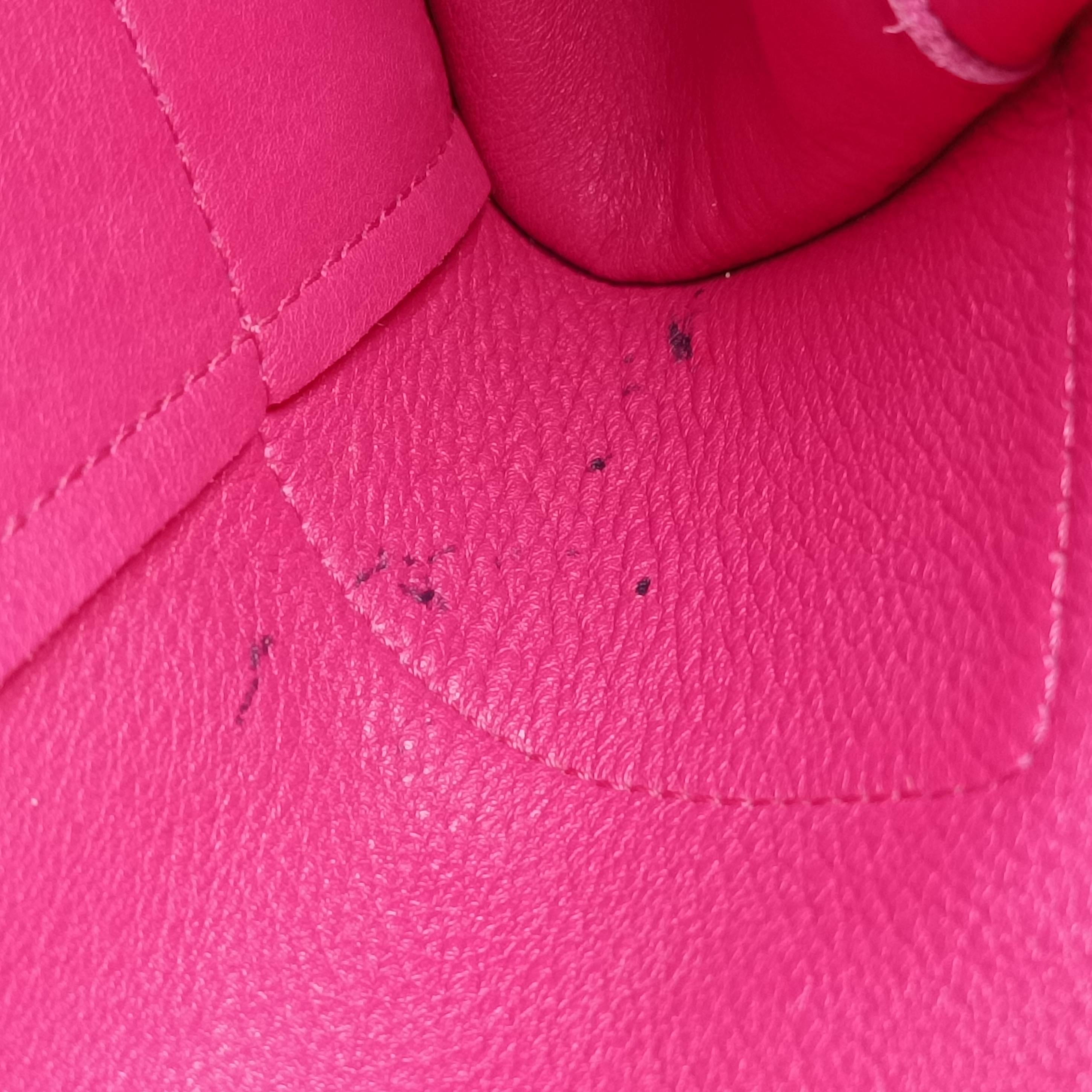 Pre-owned Loewe Amazona36 Pink Leather  handbag | stylenewstar