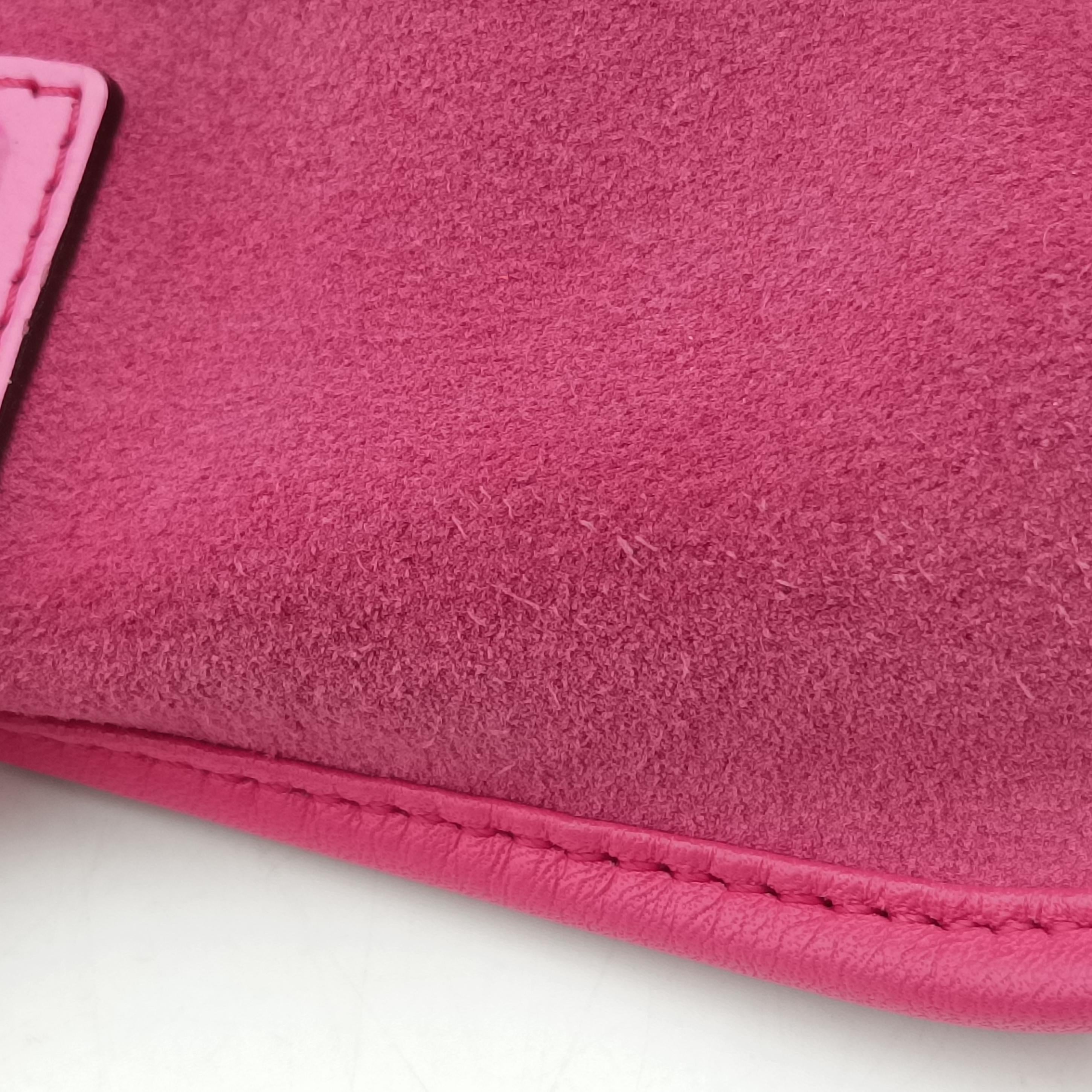 Pre-owned Loewe Amazona36 Pink Leather  handbag | stylenewstar
