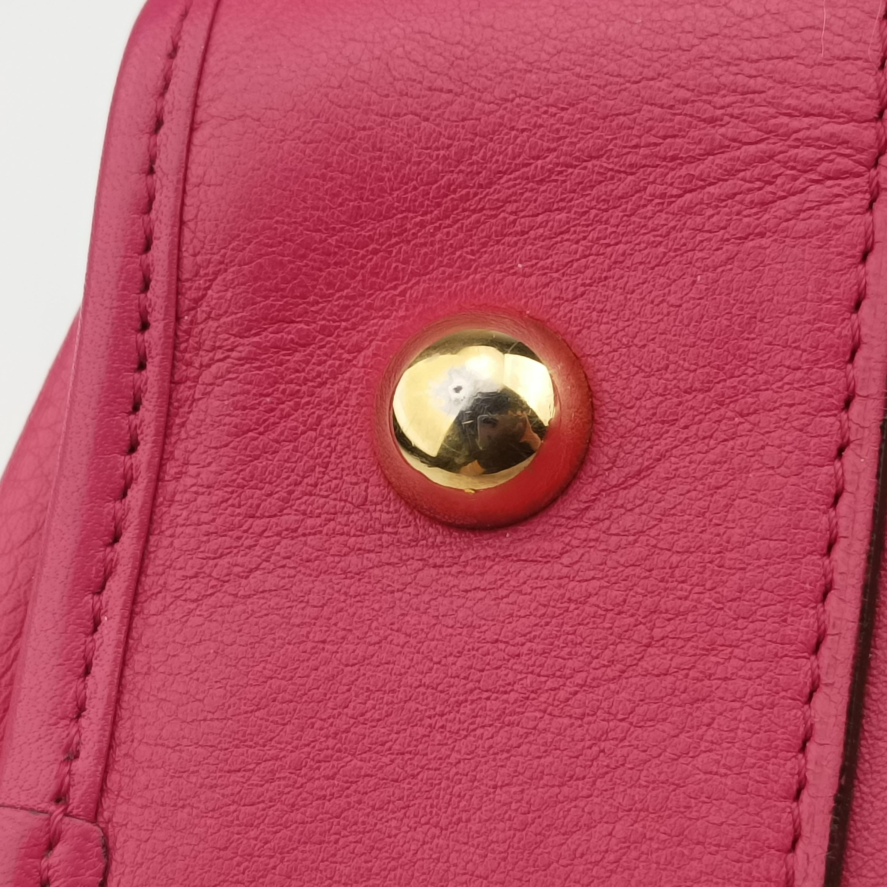 Pre-owned Loewe Amazona36 Pink Leather  handbag | stylenewstar