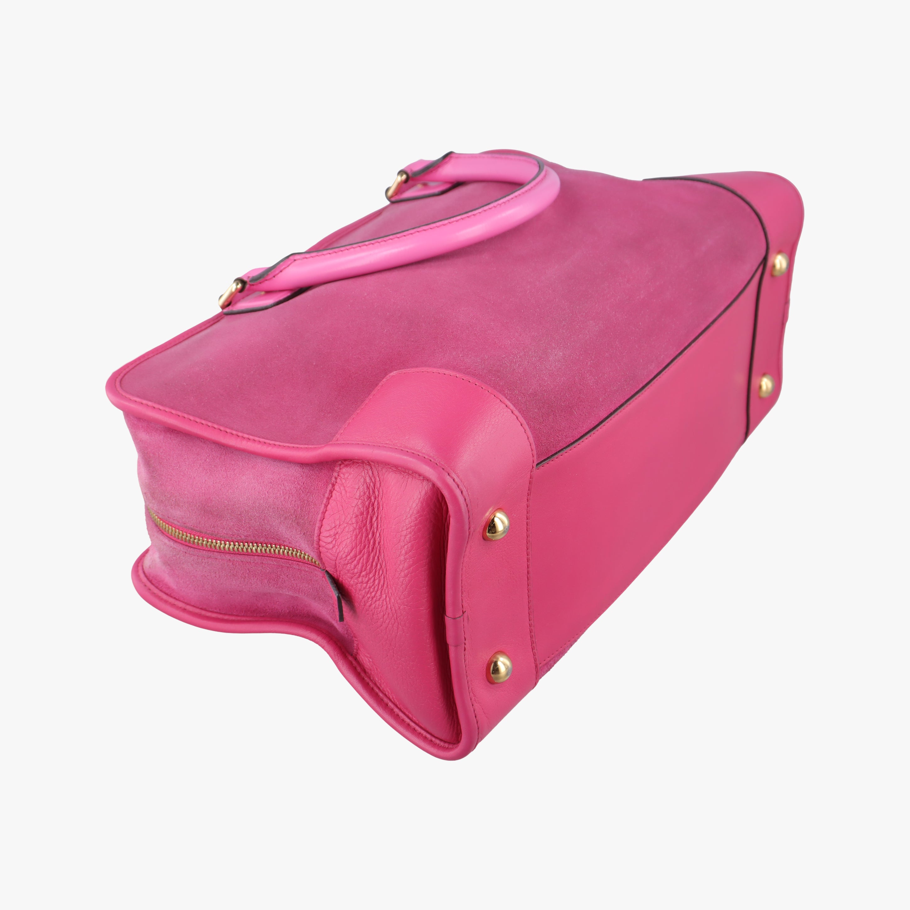 Pre-owned Loewe Amazona36 Pink Leather  handbag | stylenewstar