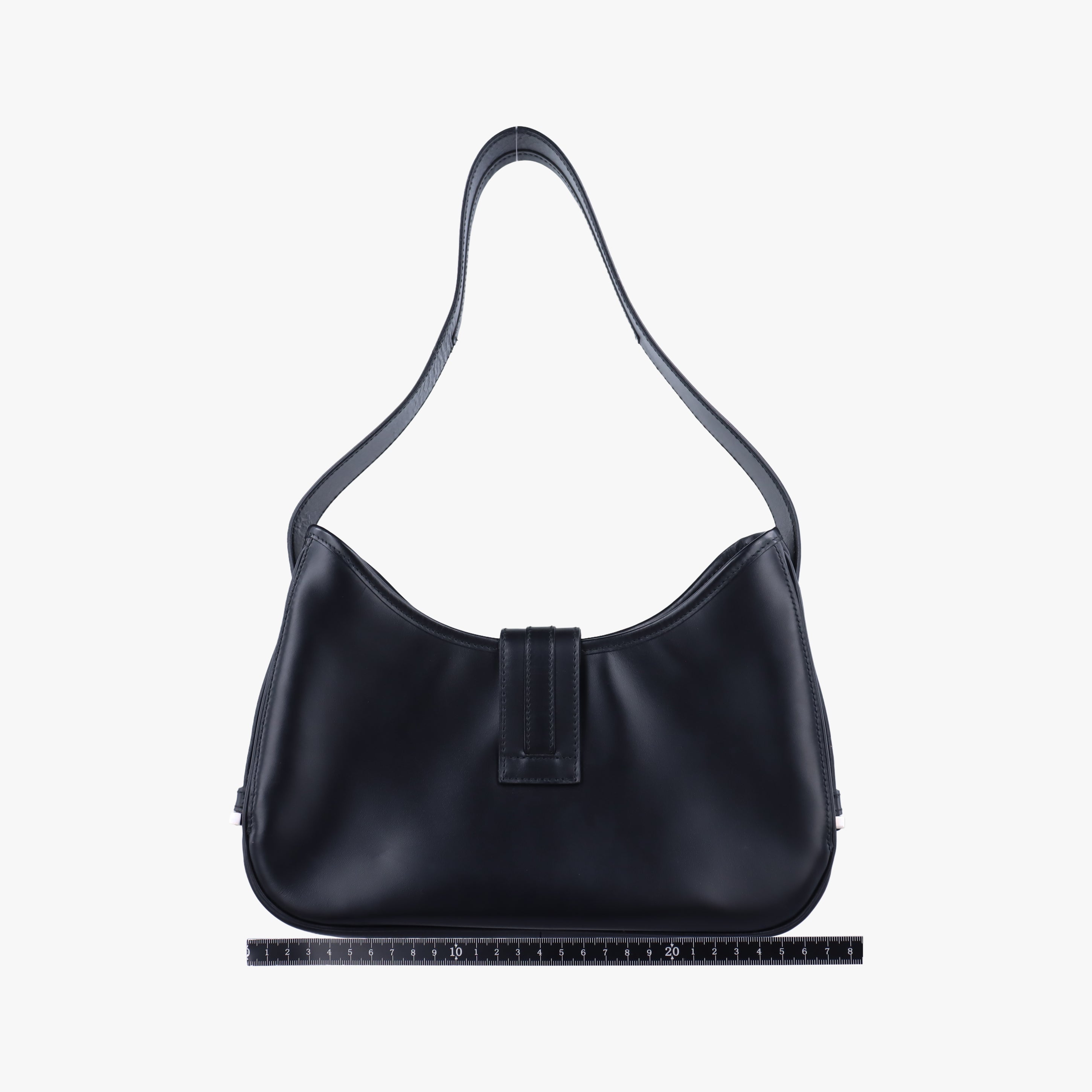 Pre-owned Gucci Jackie Black Leather 143747 handbag | stylenewstar