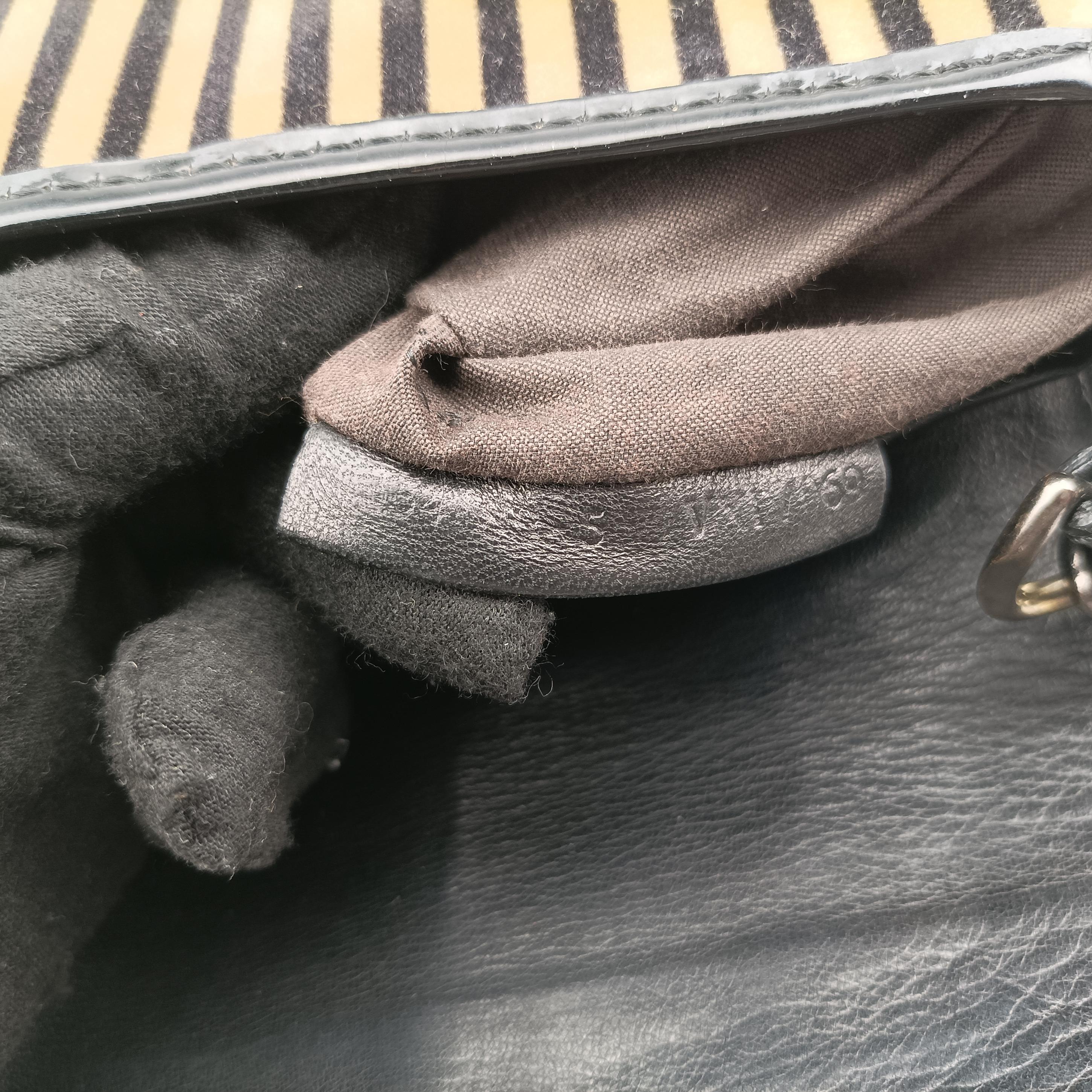 Vintage Fendi buckle Brown×Multicolour velour  handbag | stylenewstar