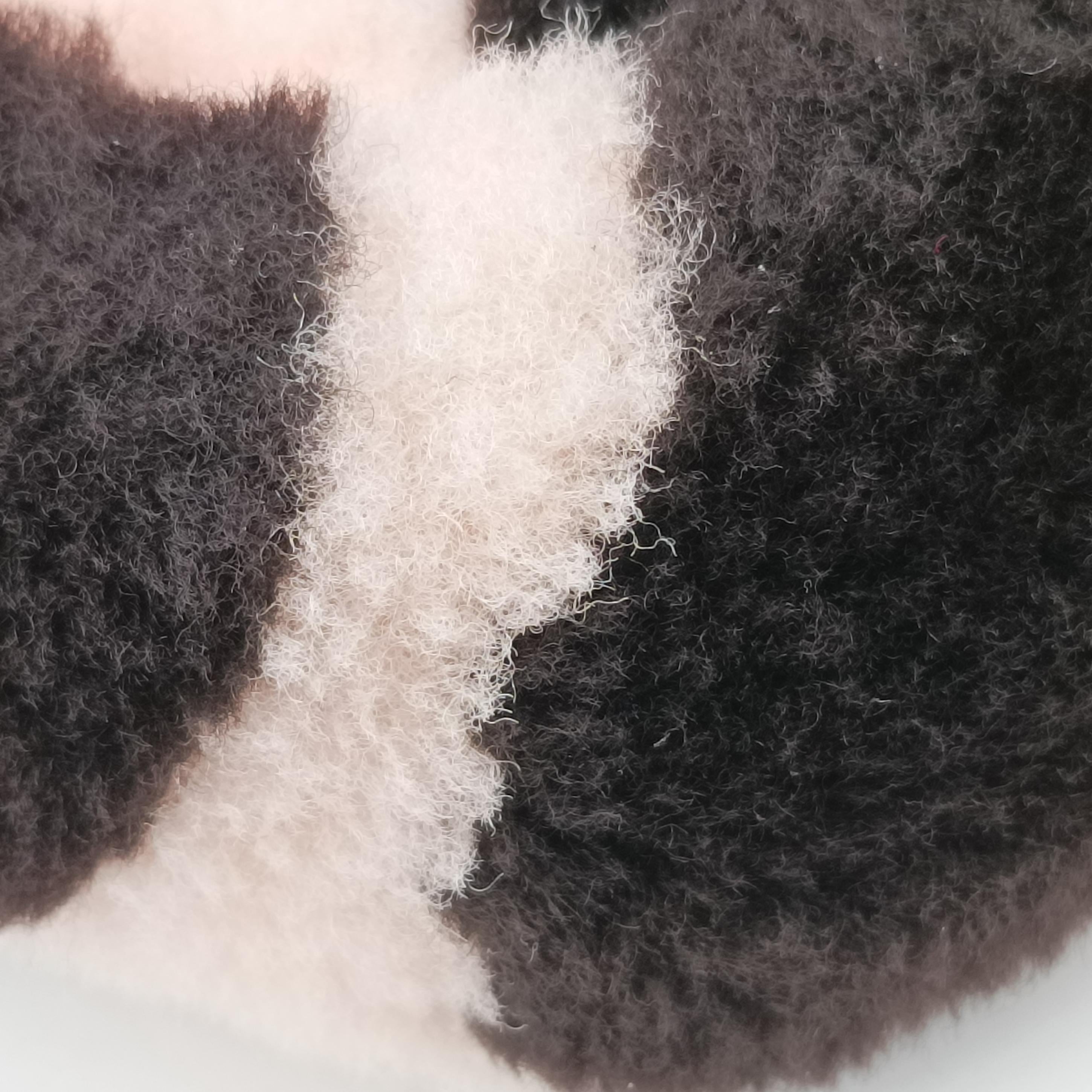 Vintage Fendi BAGUETTE Multicolour fur 8BR771 shoulderbag | stylenewstar