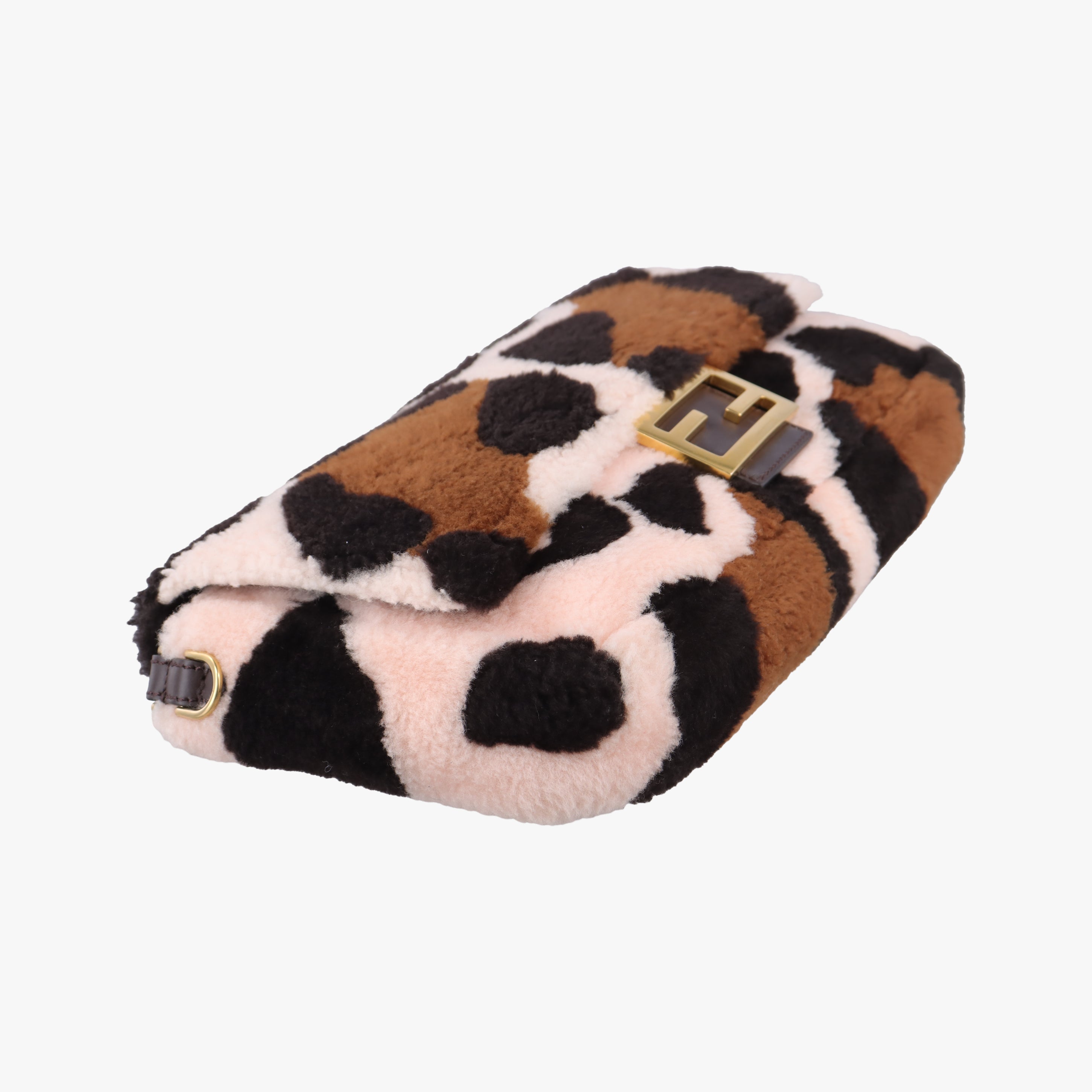 Vintage Fendi BAGUETTE Multicolour fur 8BR771 shoulderbag | stylenewstar