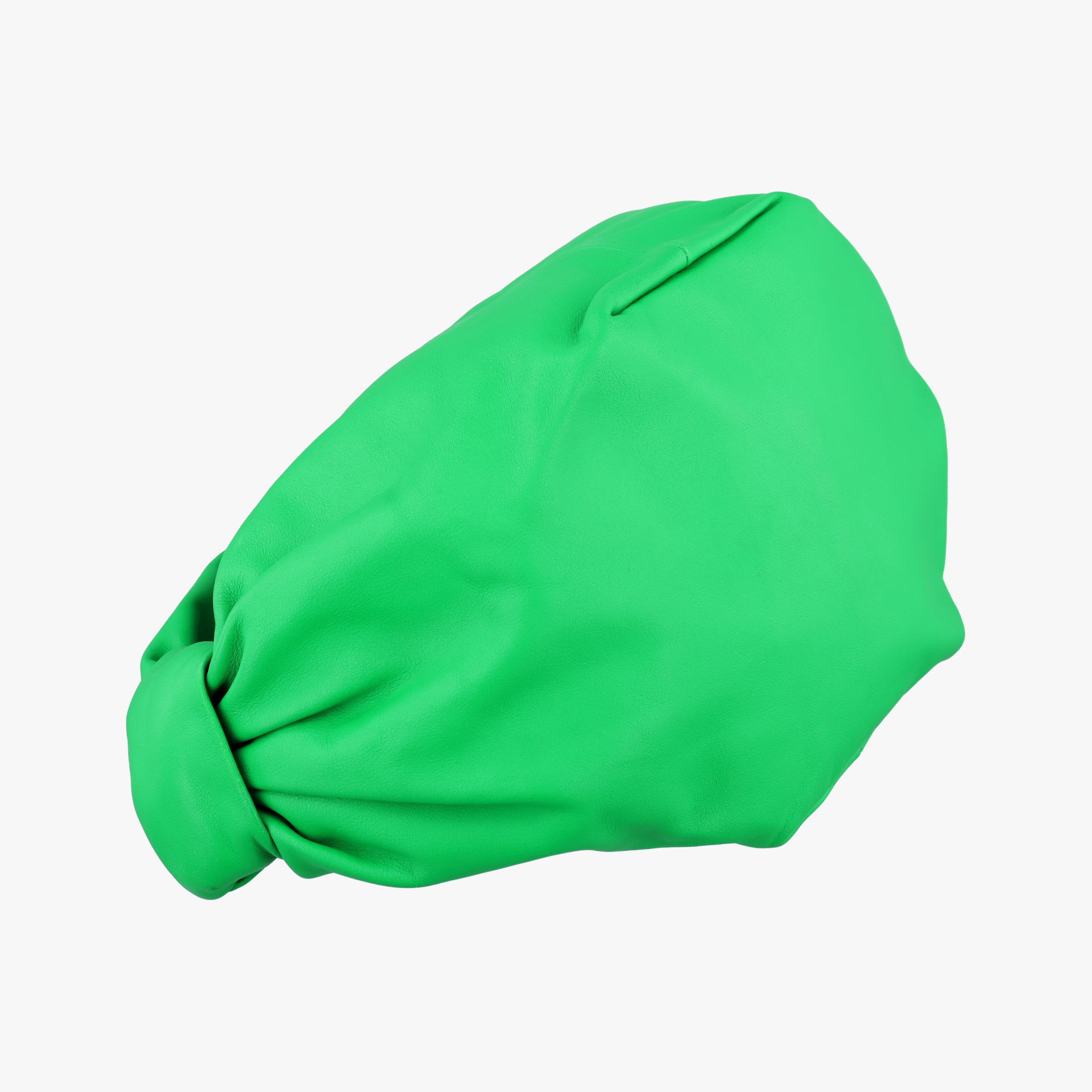 Secondhand Bottega Veneta Double Knot Green lambskin  handbag | stylenewstar