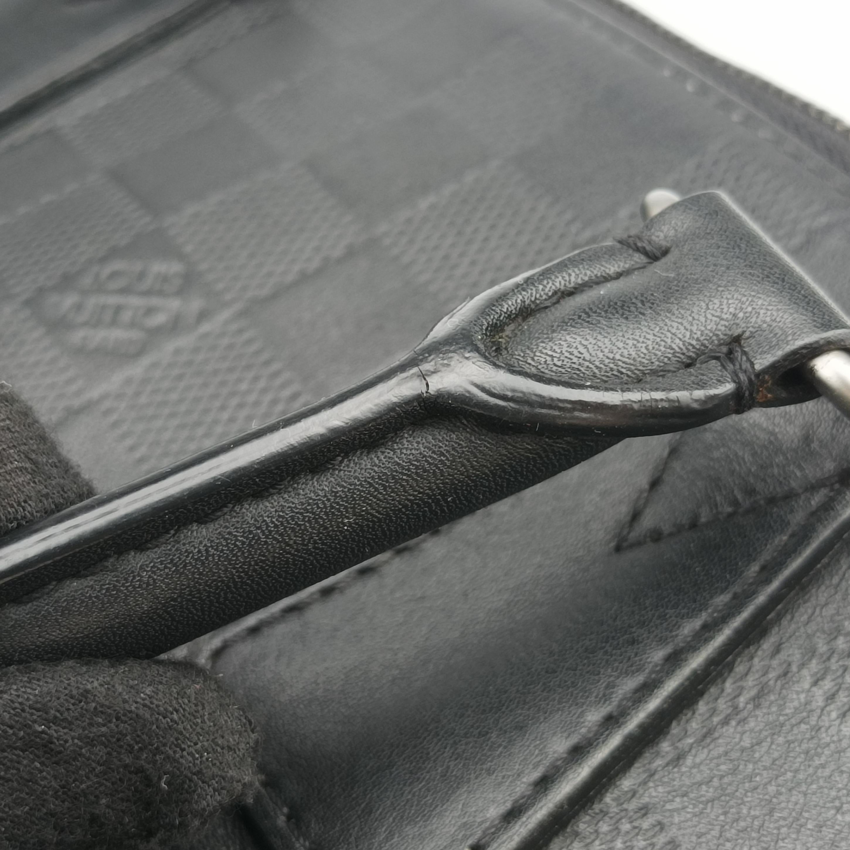 Vintage Louis Vuitton Porte Documents Jour Noir Damier Graphite  handbag | stylenewstar