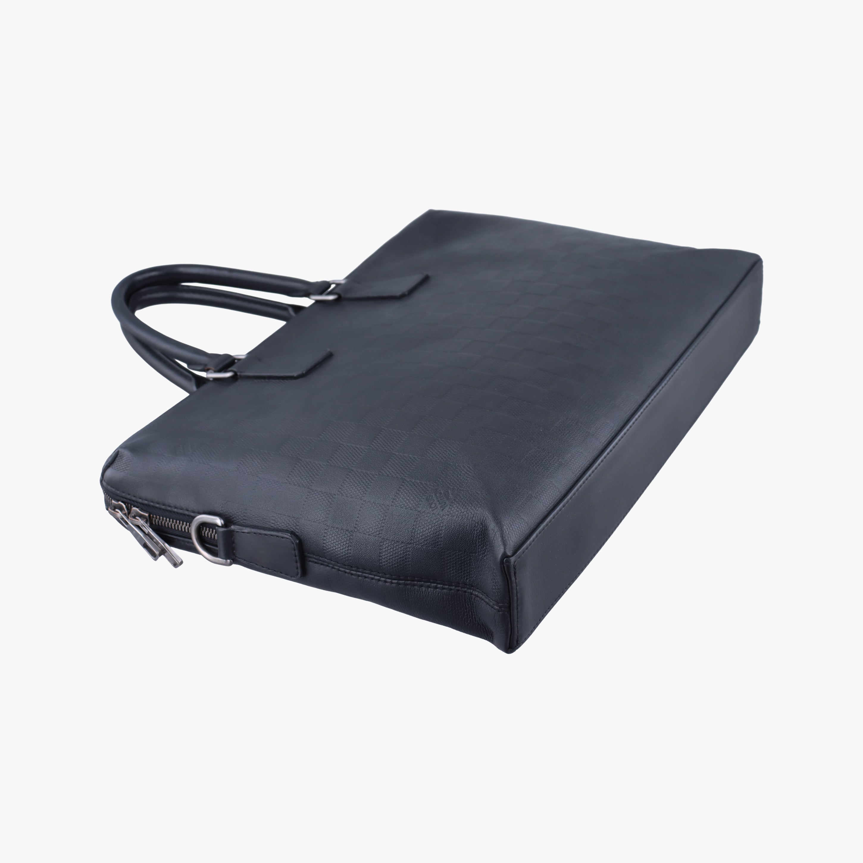 Vintage Louis Vuitton Porte Documents Jour Noir Damier Graphite  handbag | stylenewstar