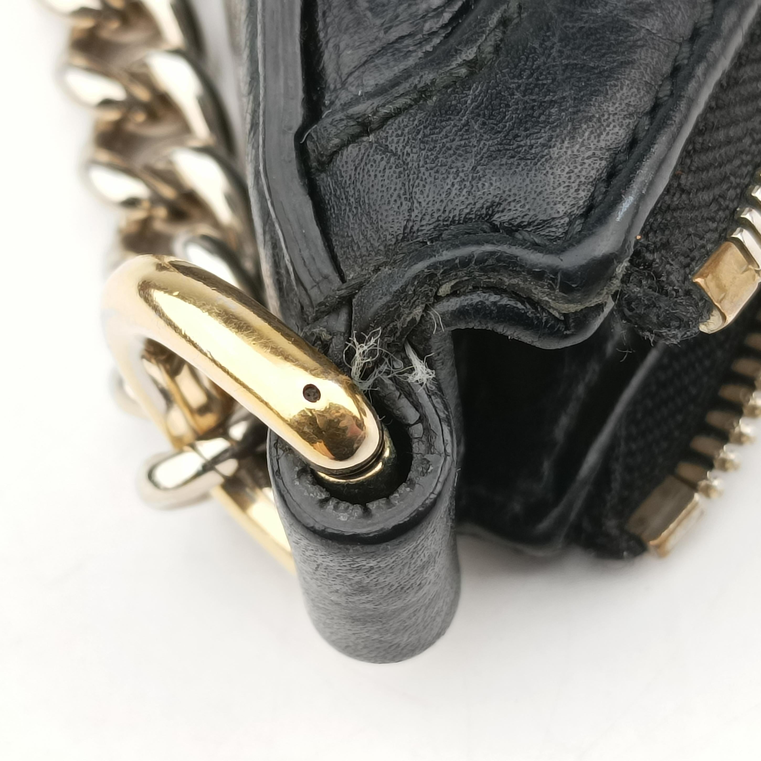 Pre-owned Gucci Soho Black Leather 308981 shoulderbag | stylenewstar