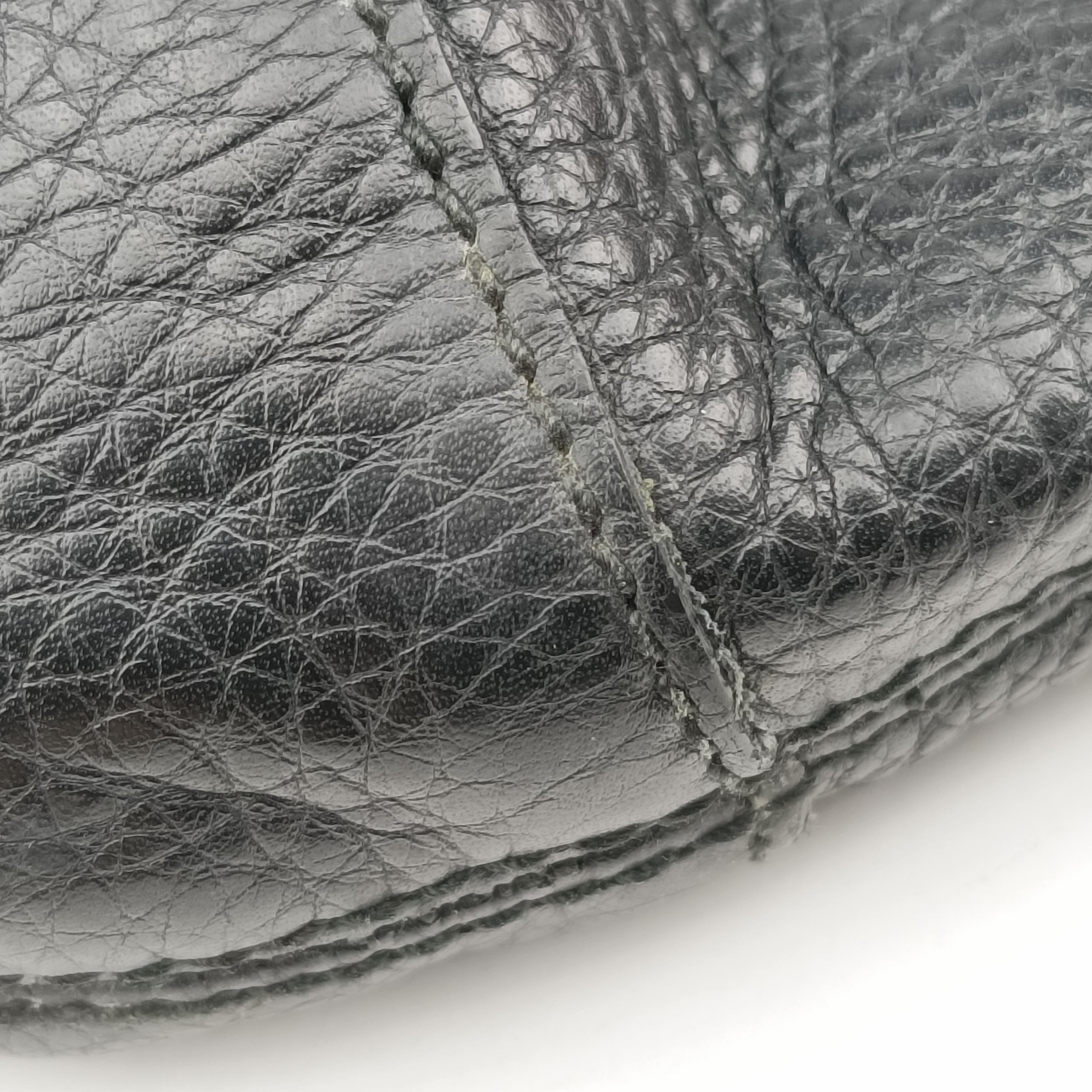 Pre-owned Gucci Soho Black Leather 308981 shoulderbag | stylenewstar