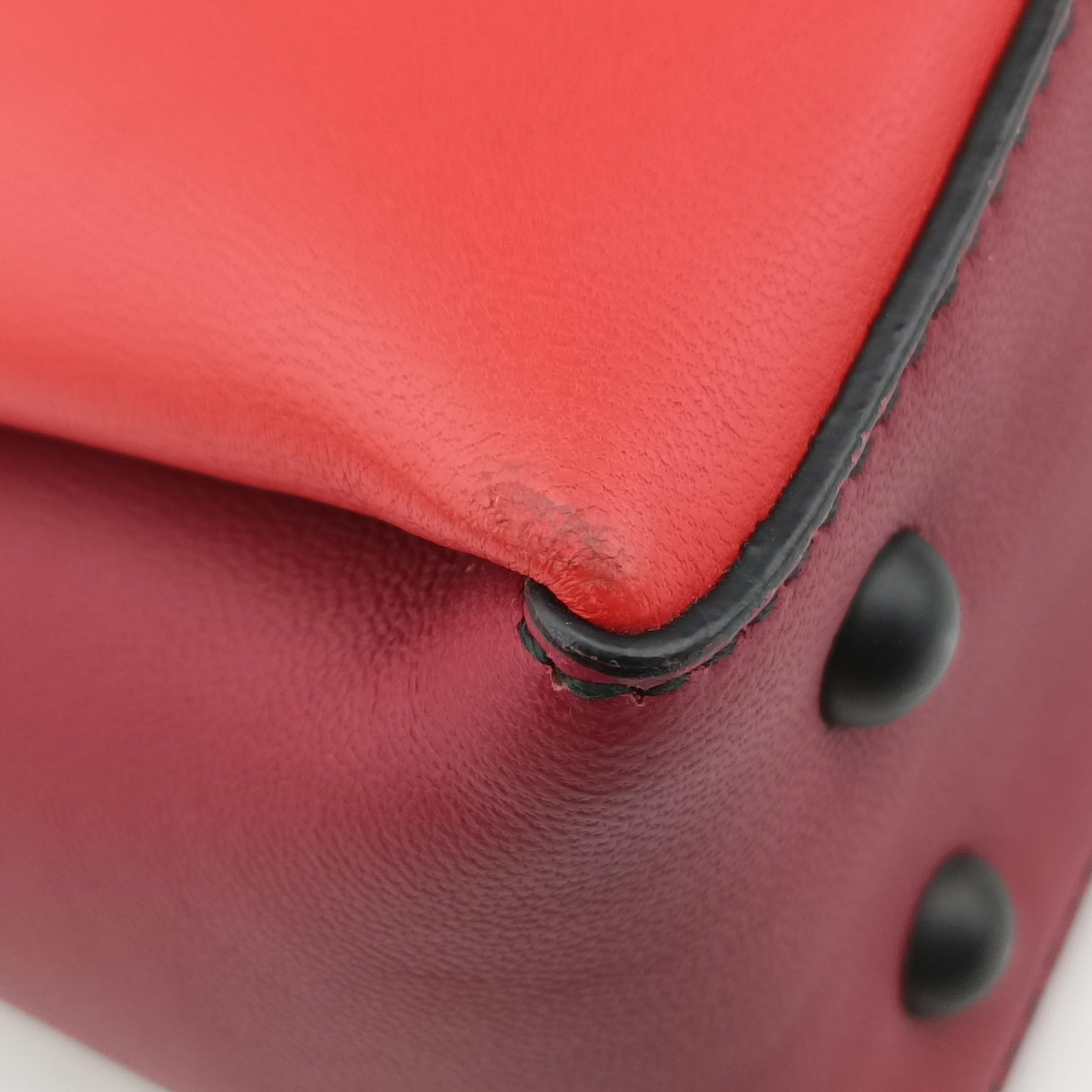Secondhand Bottega Veneta Tricolor Piazza Orange leather  shoulderbag | stylenewstar