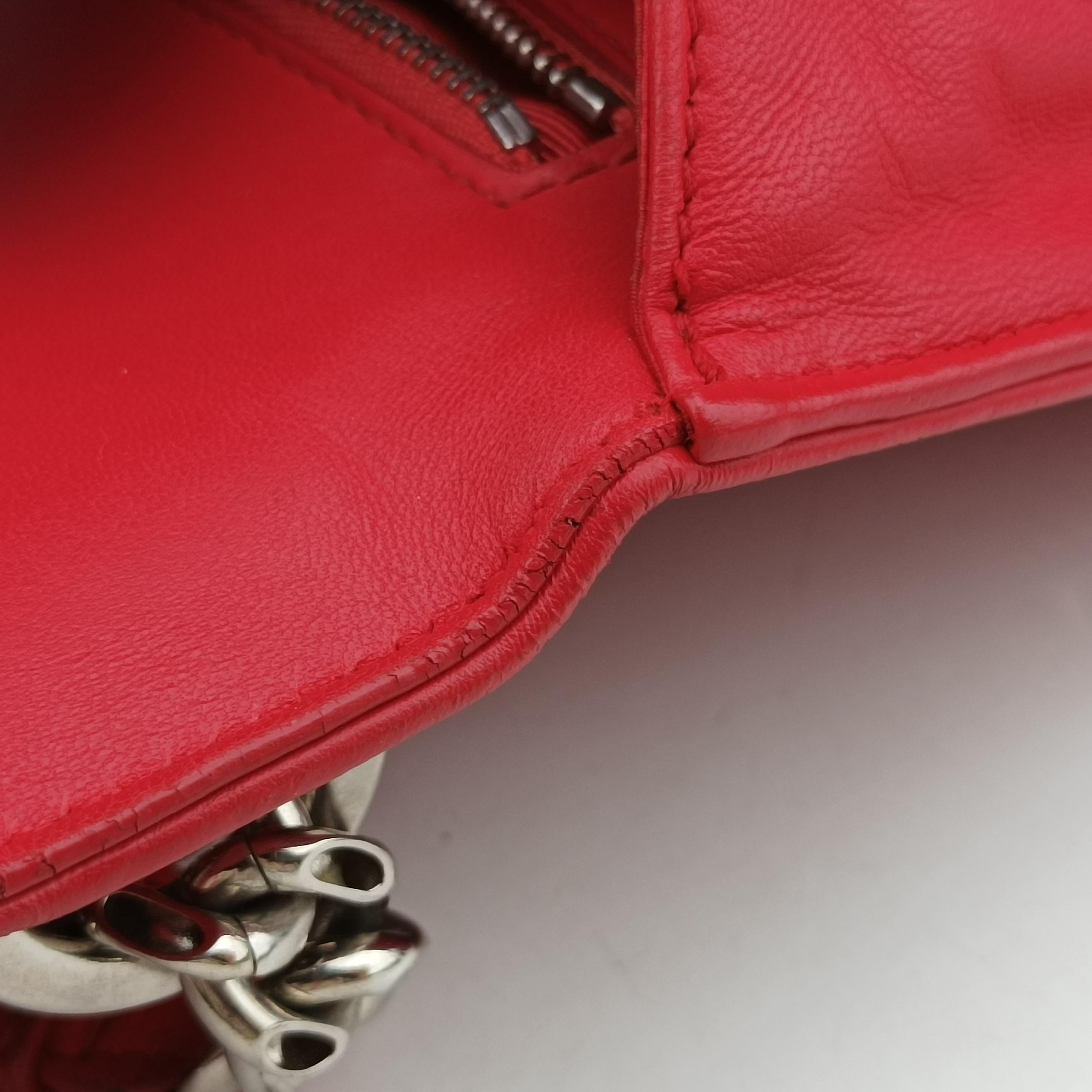 Vintage Christian Dior Diorama Red Leather  shoulderbag | stylenewstar