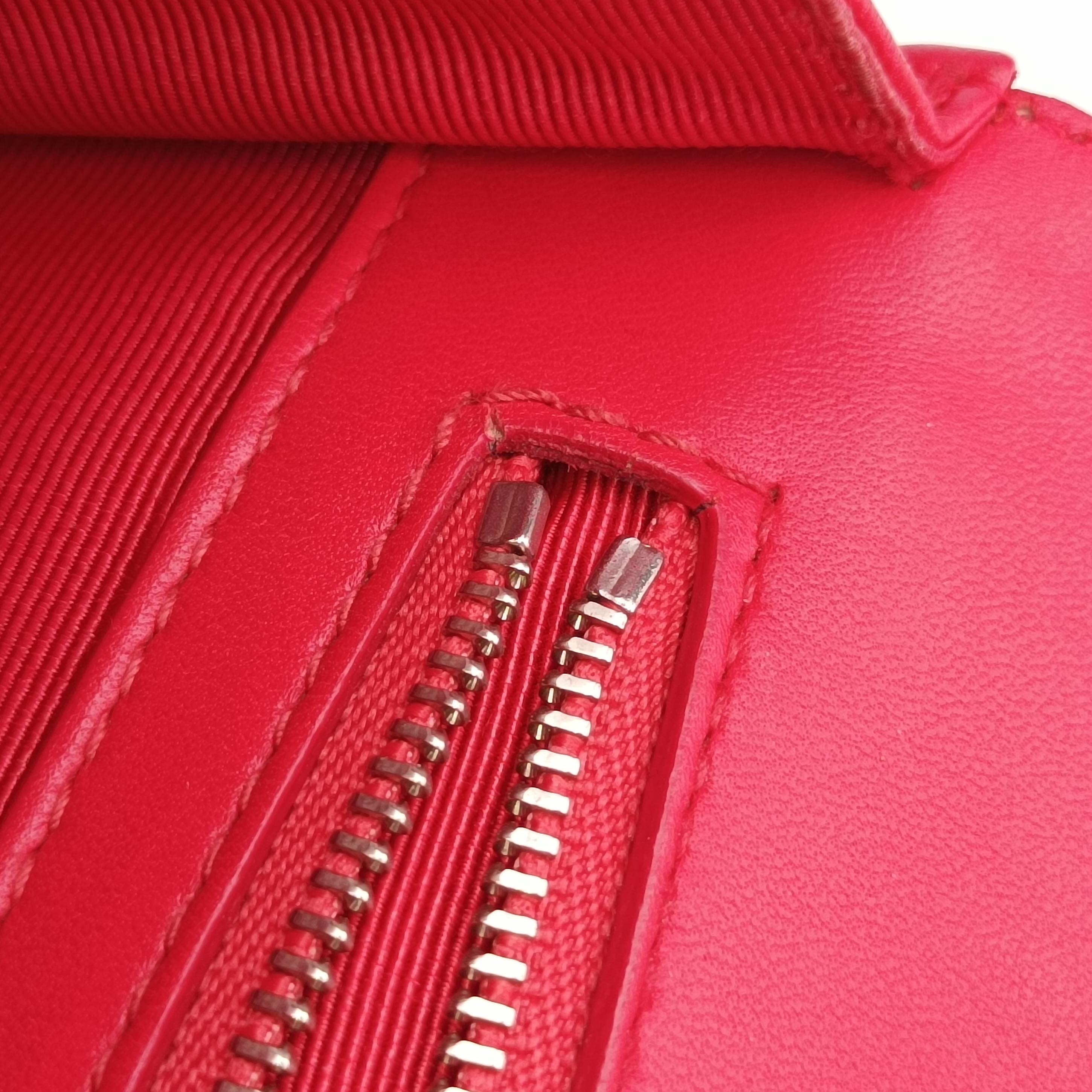 Vintage Christian Dior Diorama Red Leather  shoulderbag | stylenewstar
