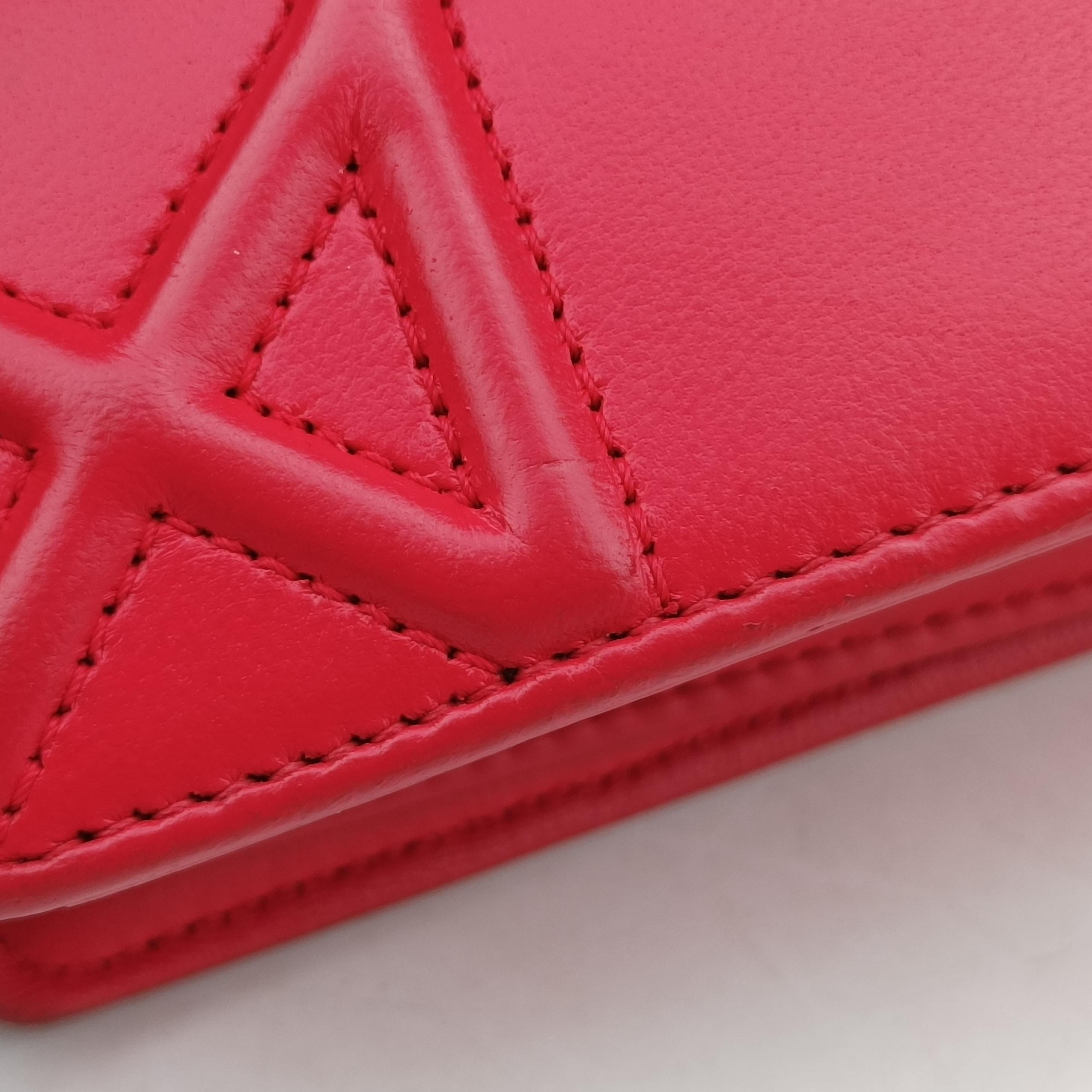 Vintage Christian Dior Diorama Red Leather  shoulderbag | stylenewstar
