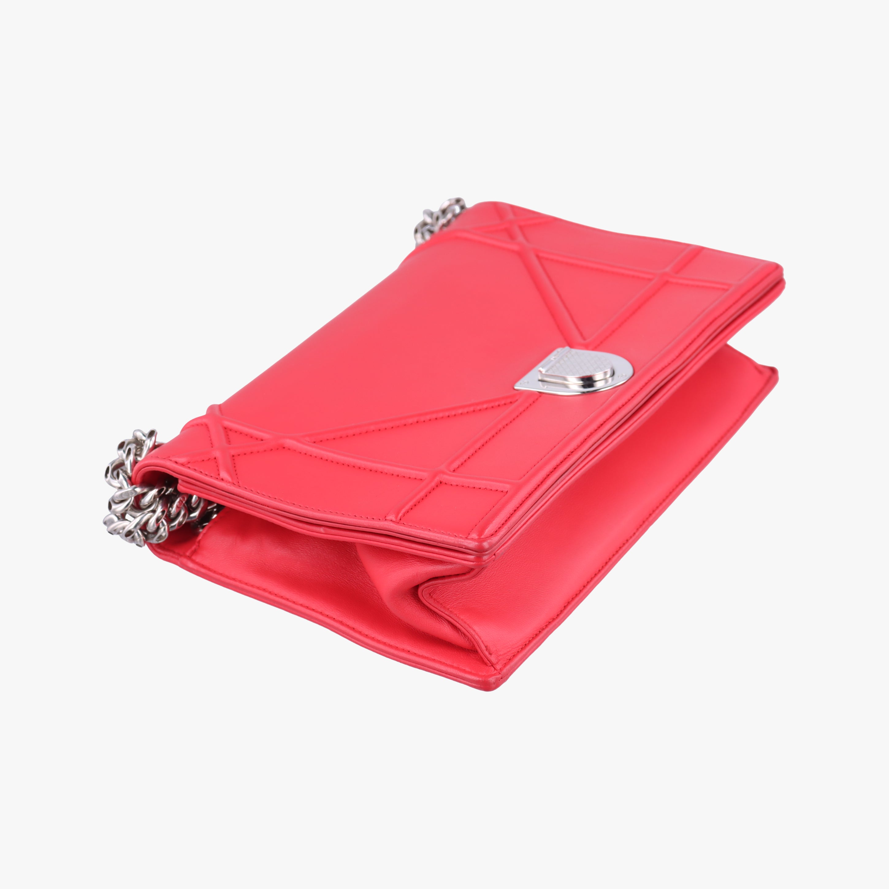 Vintage Christian Dior Diorama Red Leather  shoulderbag | stylenewstar