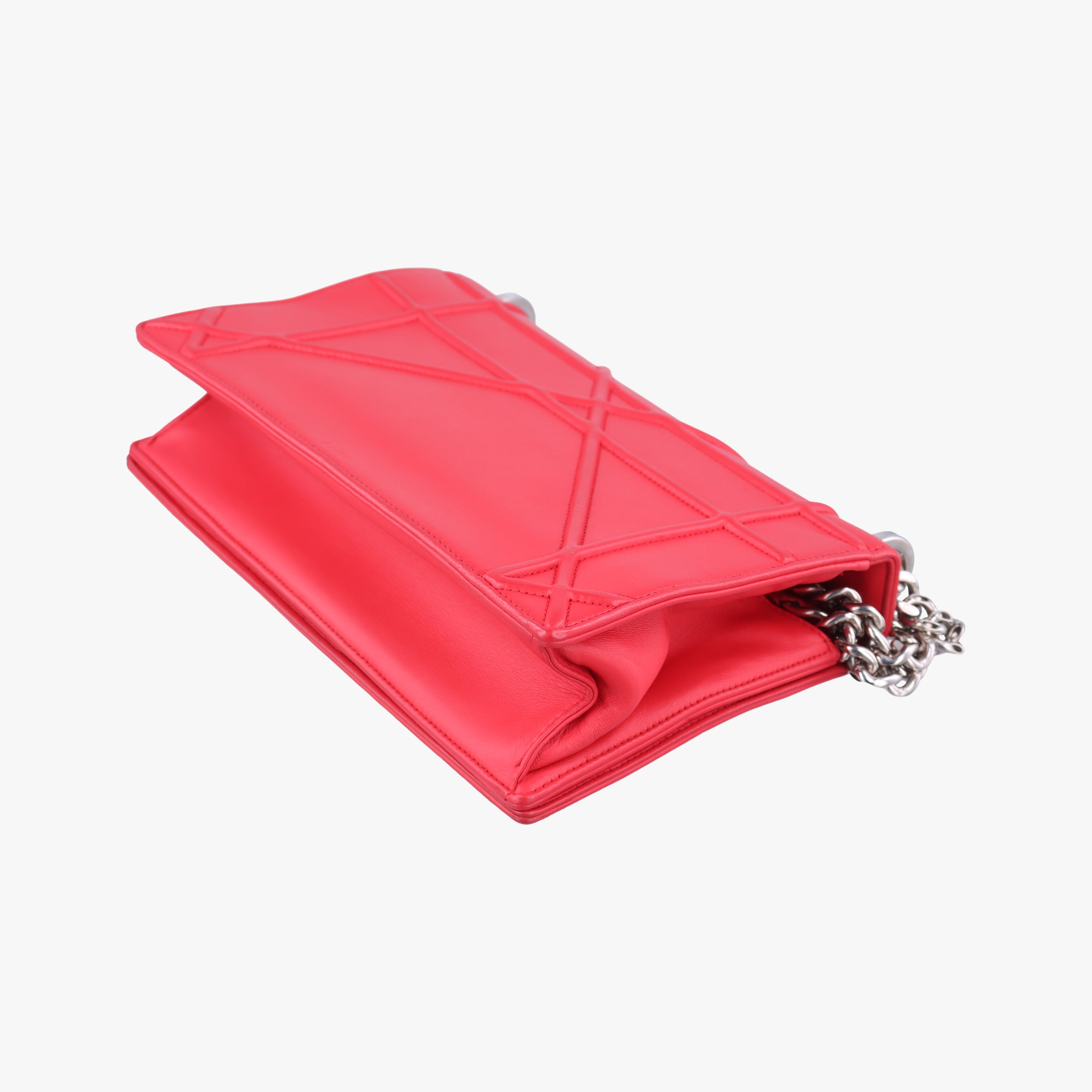 Vintage Christian Dior Diorama Red Leather  shoulderbag | stylenewstar