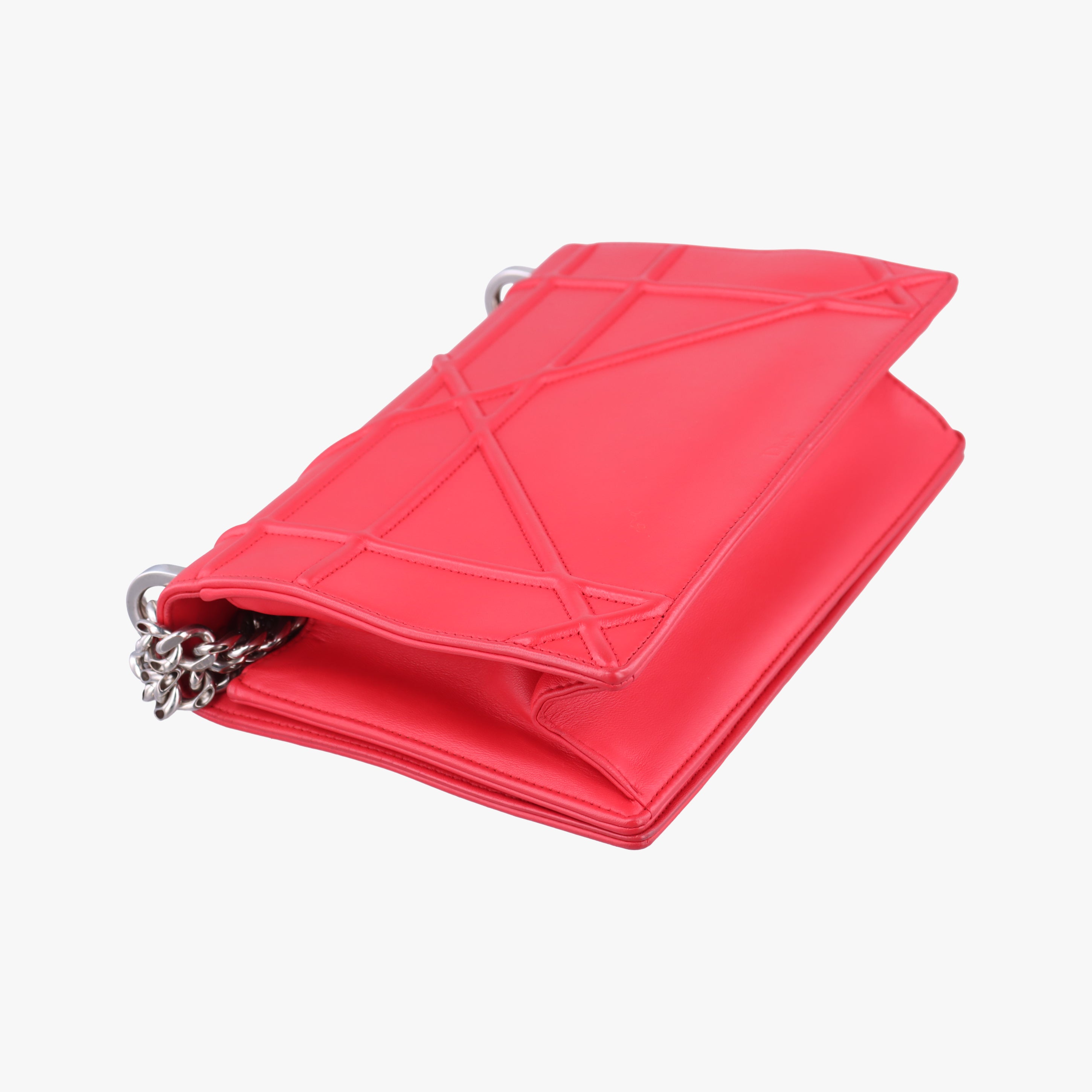 Vintage Christian Dior Diorama Red Leather  shoulderbag | stylenewstar
