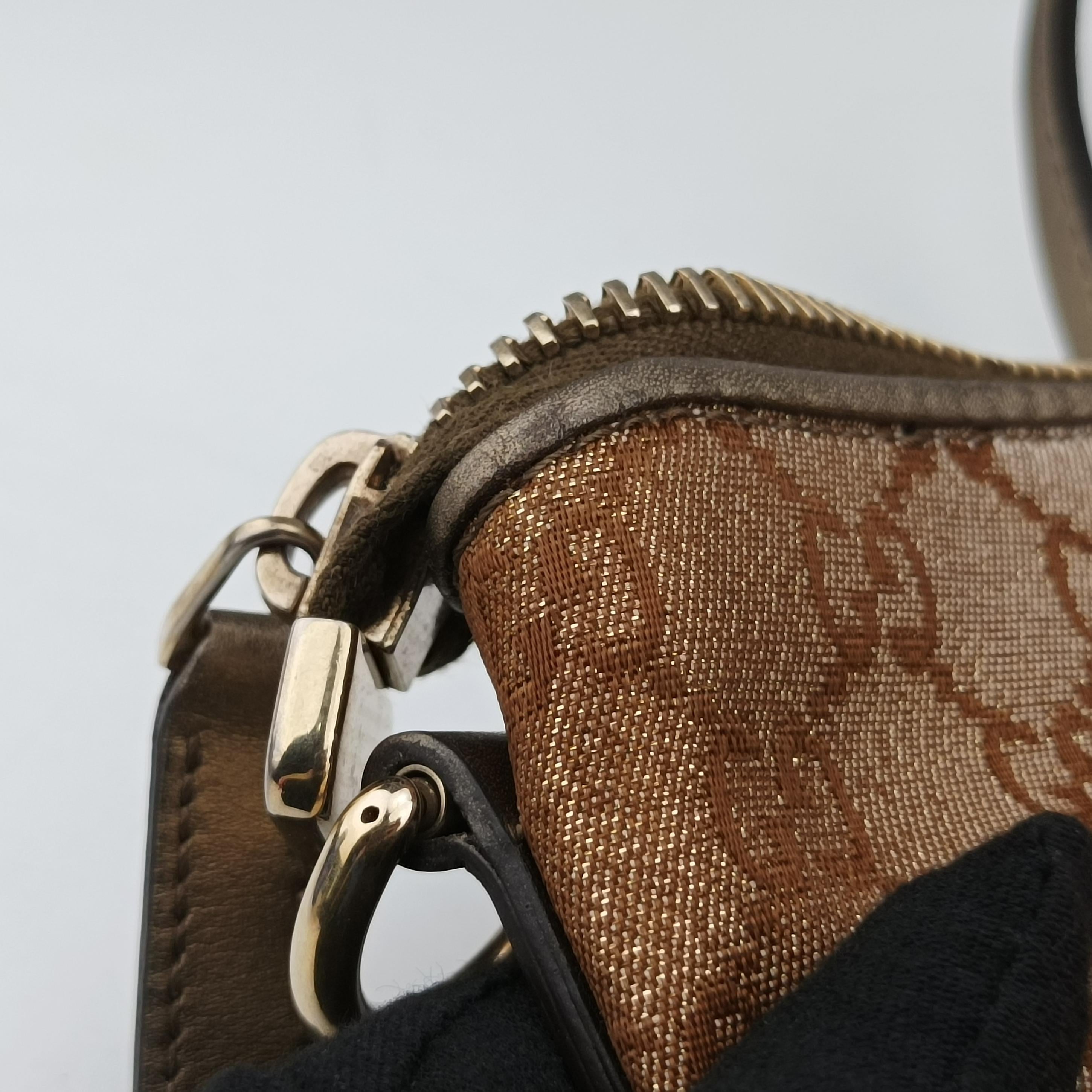 Vintage Gucci Guccissima Heart Bit Multicolour Canvas 269957 shoulderbag | stylenewstar
